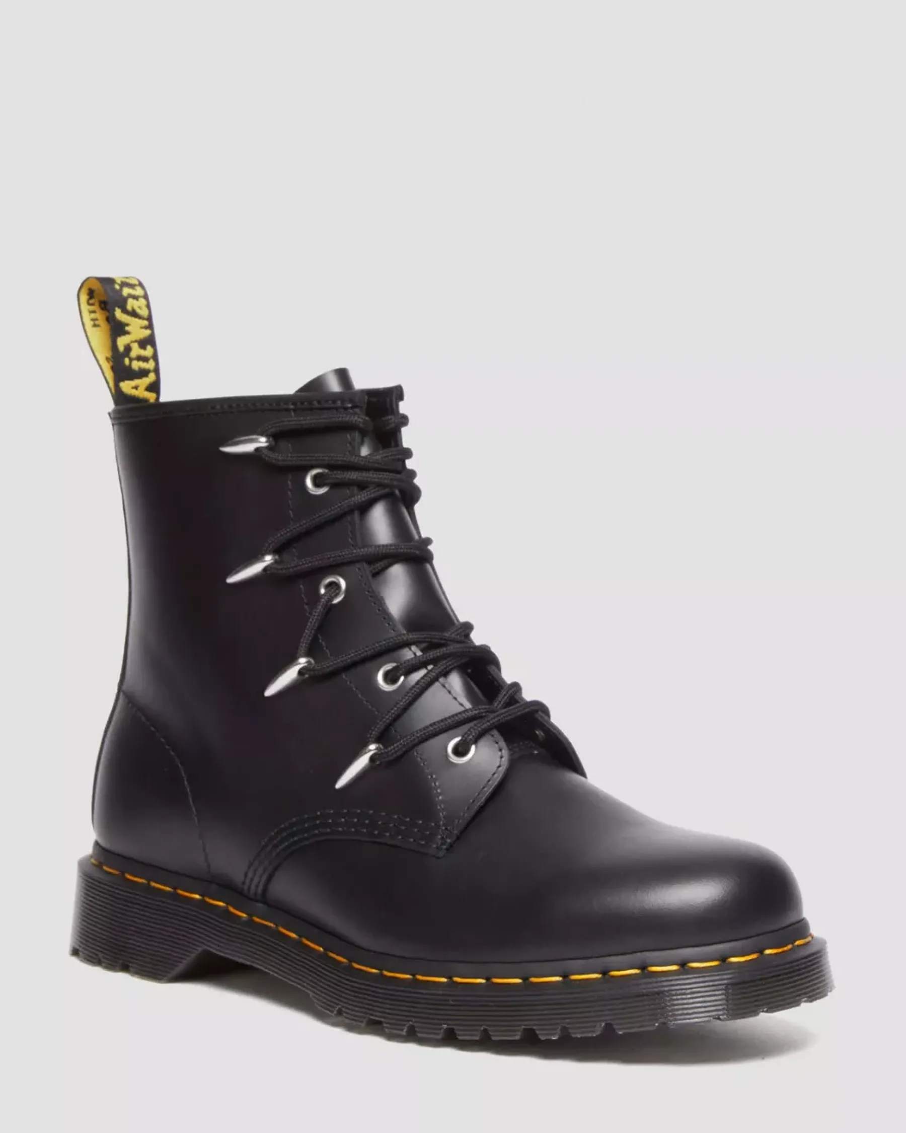 Sale|Originals>Dr. Martens 1460 Alien Hardware Leather Lace Up Boots BLACK — Danuibo