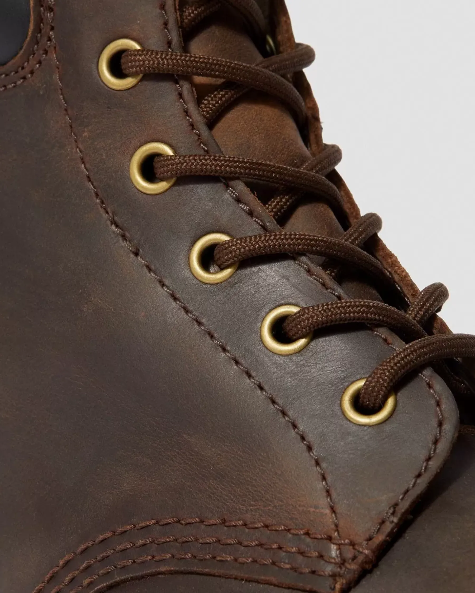 Originals|Ankle Boots>Dr. Martens 939 Ben Boot Crazy Horse Leather Lace Up Boots Brown — Crazy Horse