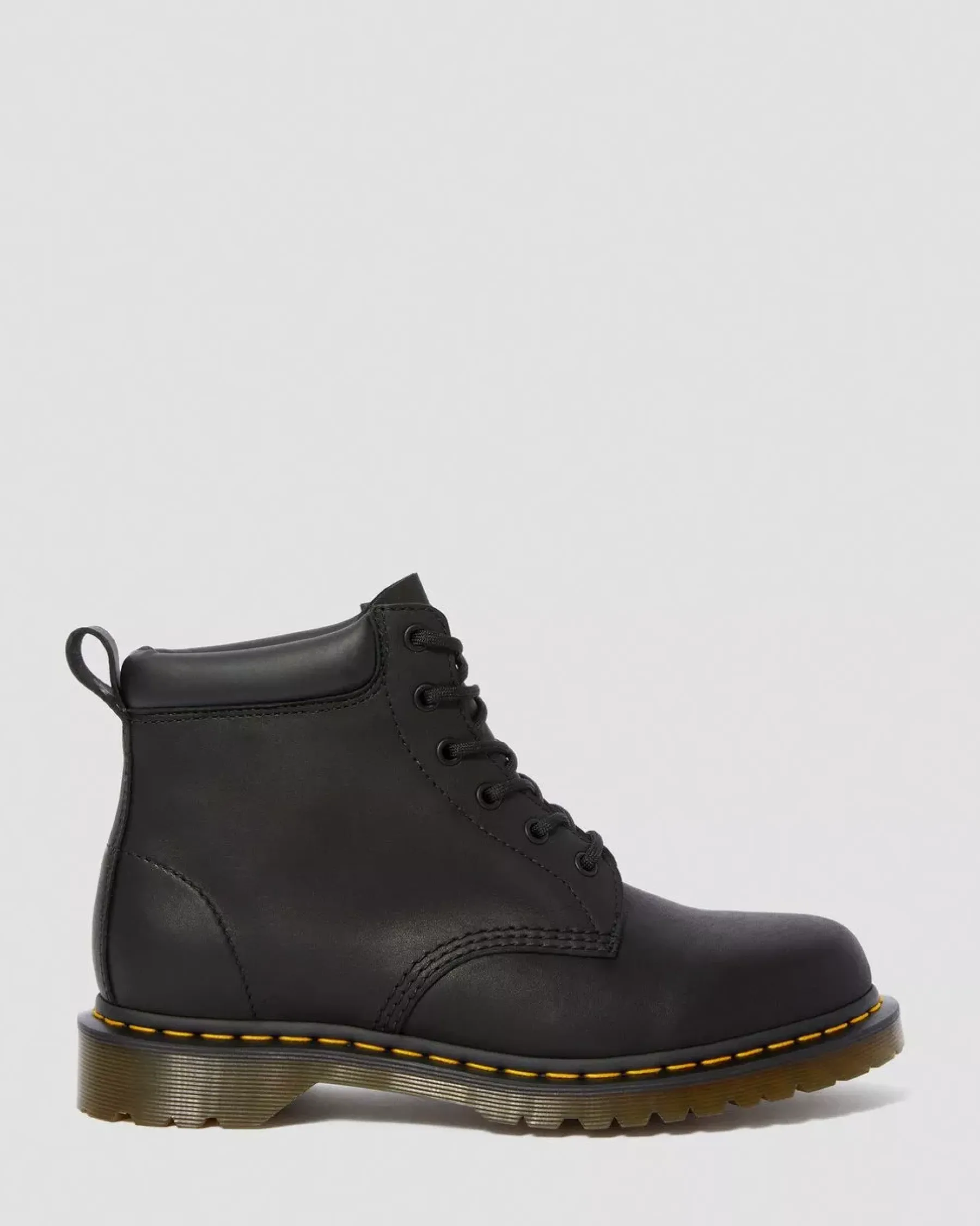 Originals|Ankle Boots>Dr. Martens 939 Ben Boot Leather Lace Up Boots Black — Greasy