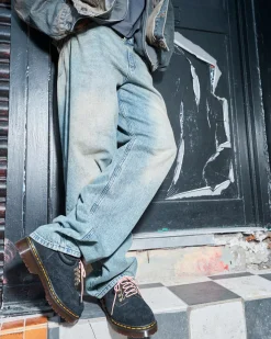 Sale|Originals>Dr. Martens 8053 Ben Suede Casual Shoes BLACK — Long Napped Suede