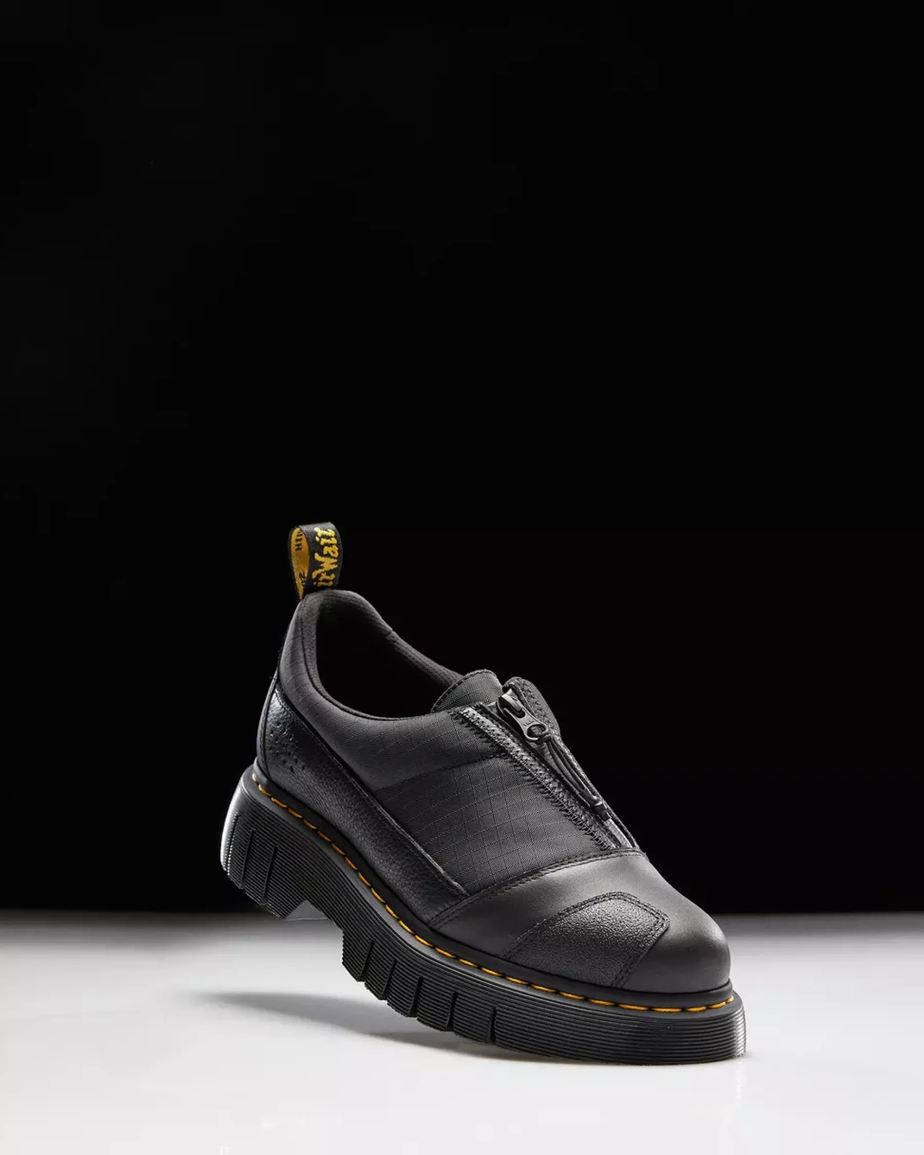 Originals|Platforms>Dr. Martens 1461 Beta Clubwedge Platform Oxford Shoes Black — Lunar+Sorento+Hub Ripstop