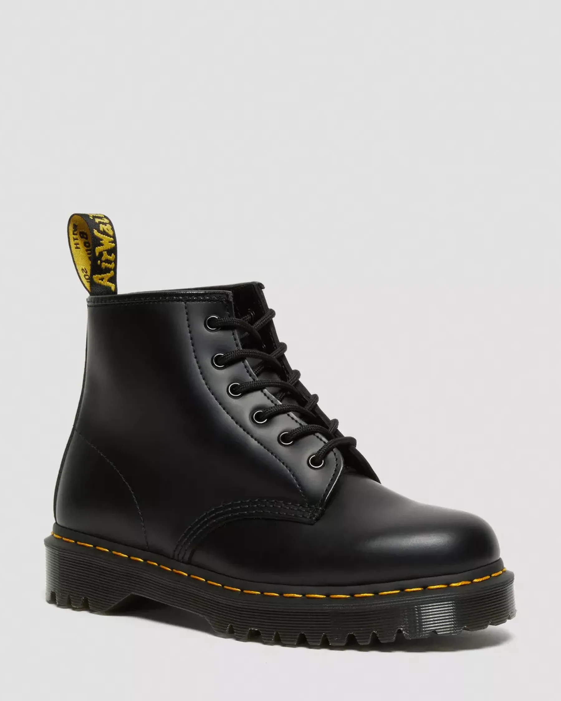 Originals|Platform Boots>Dr. Martens 101 Bex Smooth Leather Ankle Boots Black — Smooth Leather