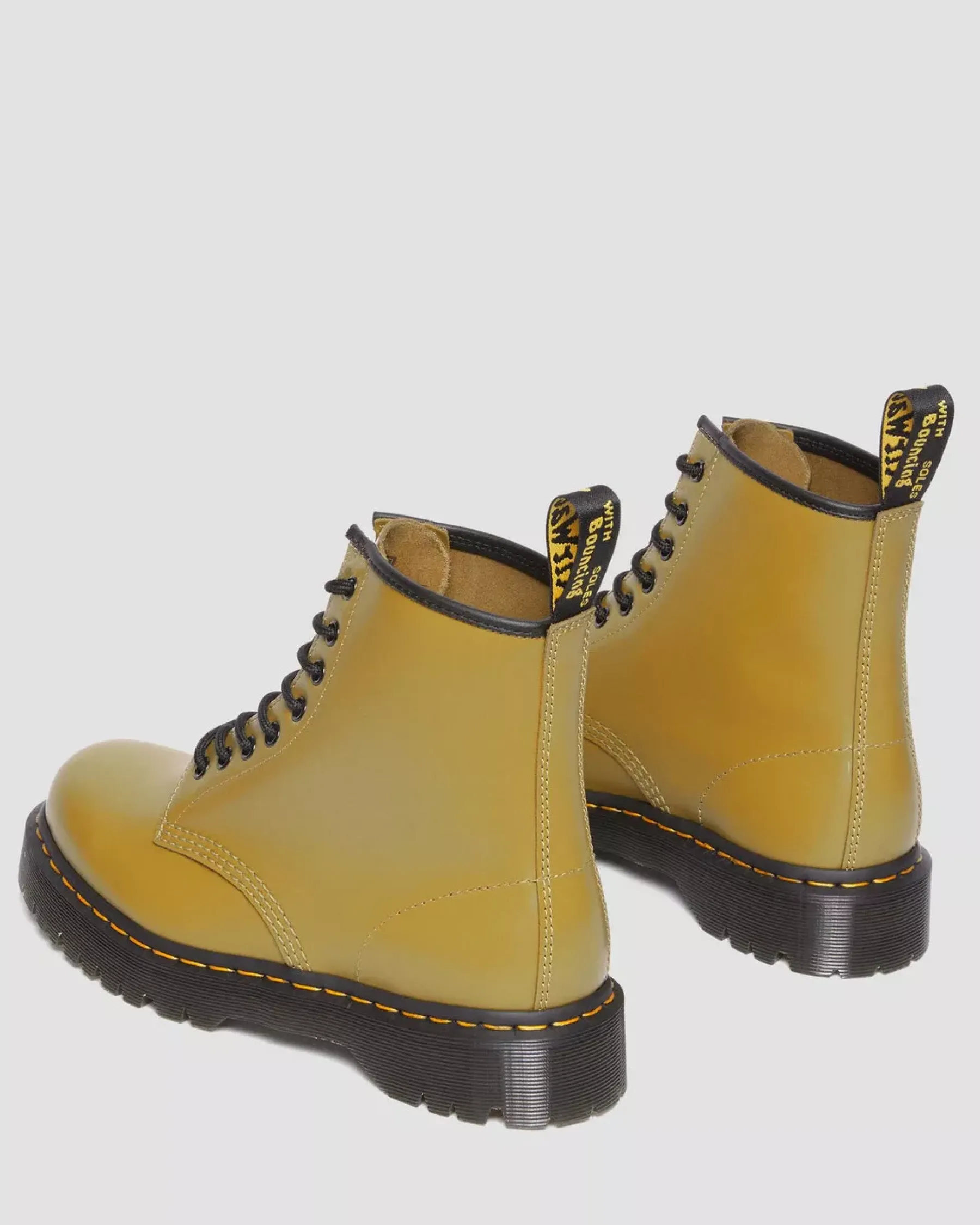 Sale|Platform Boots>Dr. Martens 1460 Bex Smooth Leather Lace Up Boots ANTIQUE OLIVE — Smooth Leather