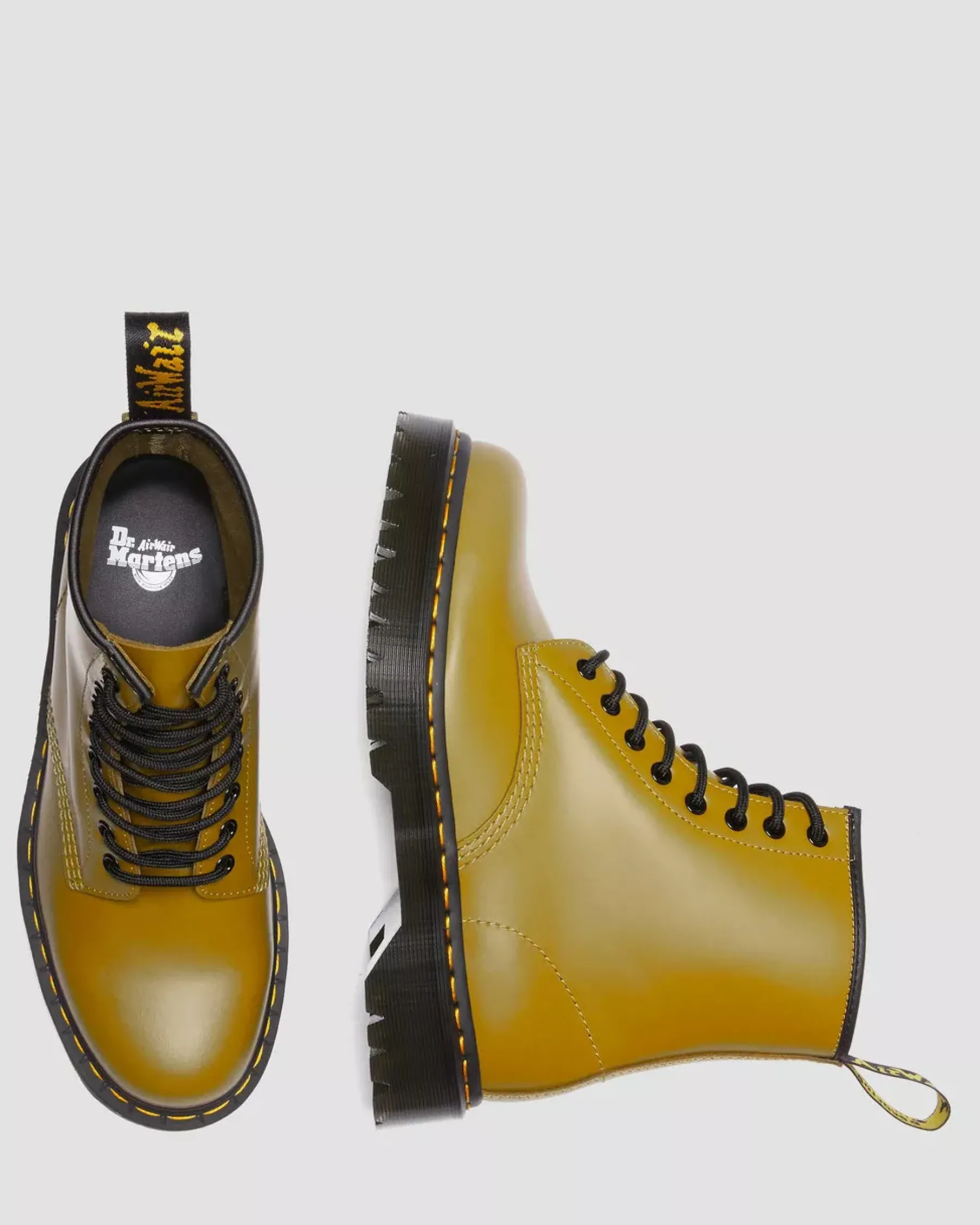 Sale|Platform Boots>Dr. Martens 1460 Bex Smooth Leather Lace Up Boots ANTIQUE OLIVE — Smooth Leather
