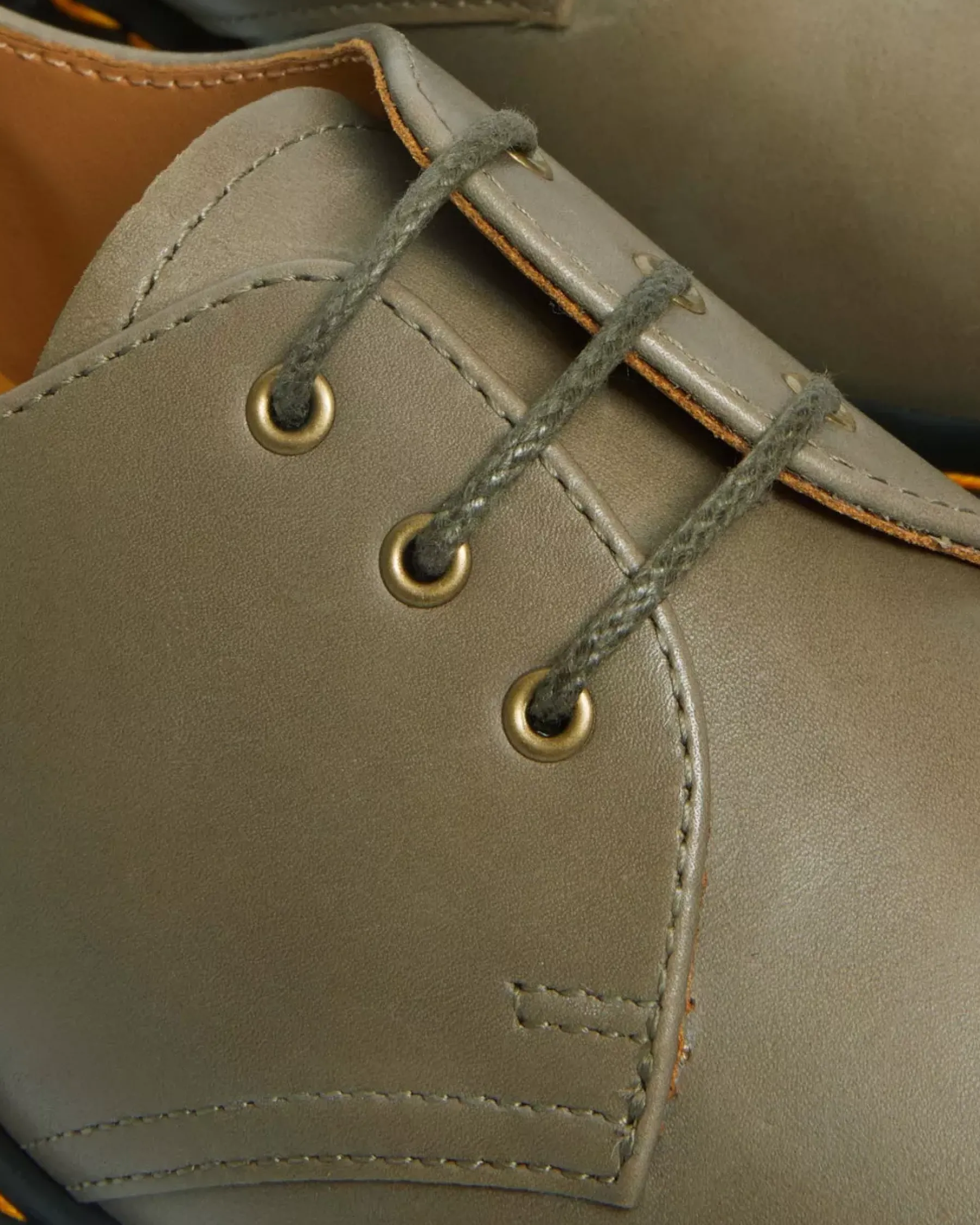 Sale|Originals>Dr. Martens 1461 Carrara Leather Oxford Shoes Olive — Carrara