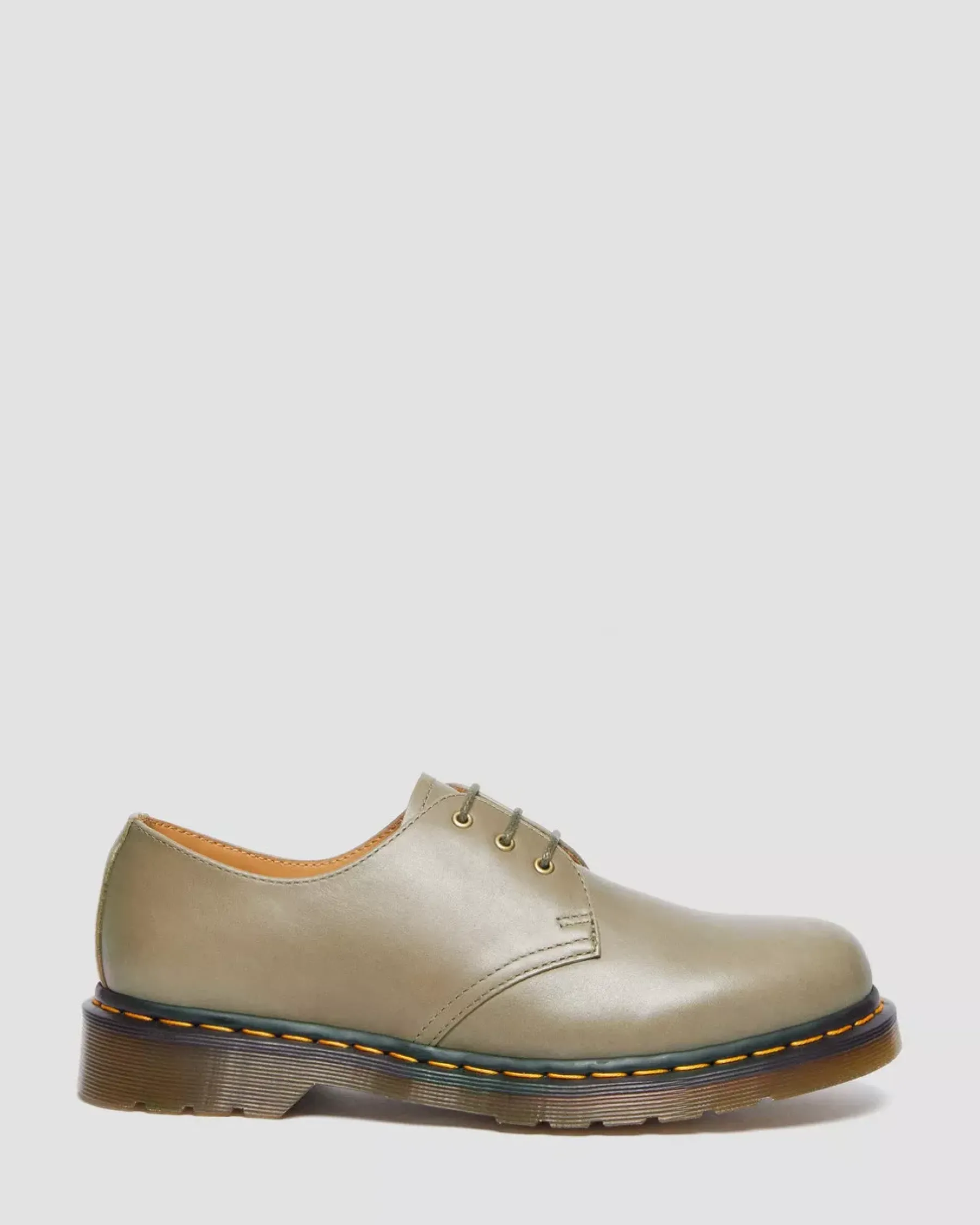 Sale|Originals>Dr. Martens 1461 Carrara Leather Oxford Shoes Olive — Carrara