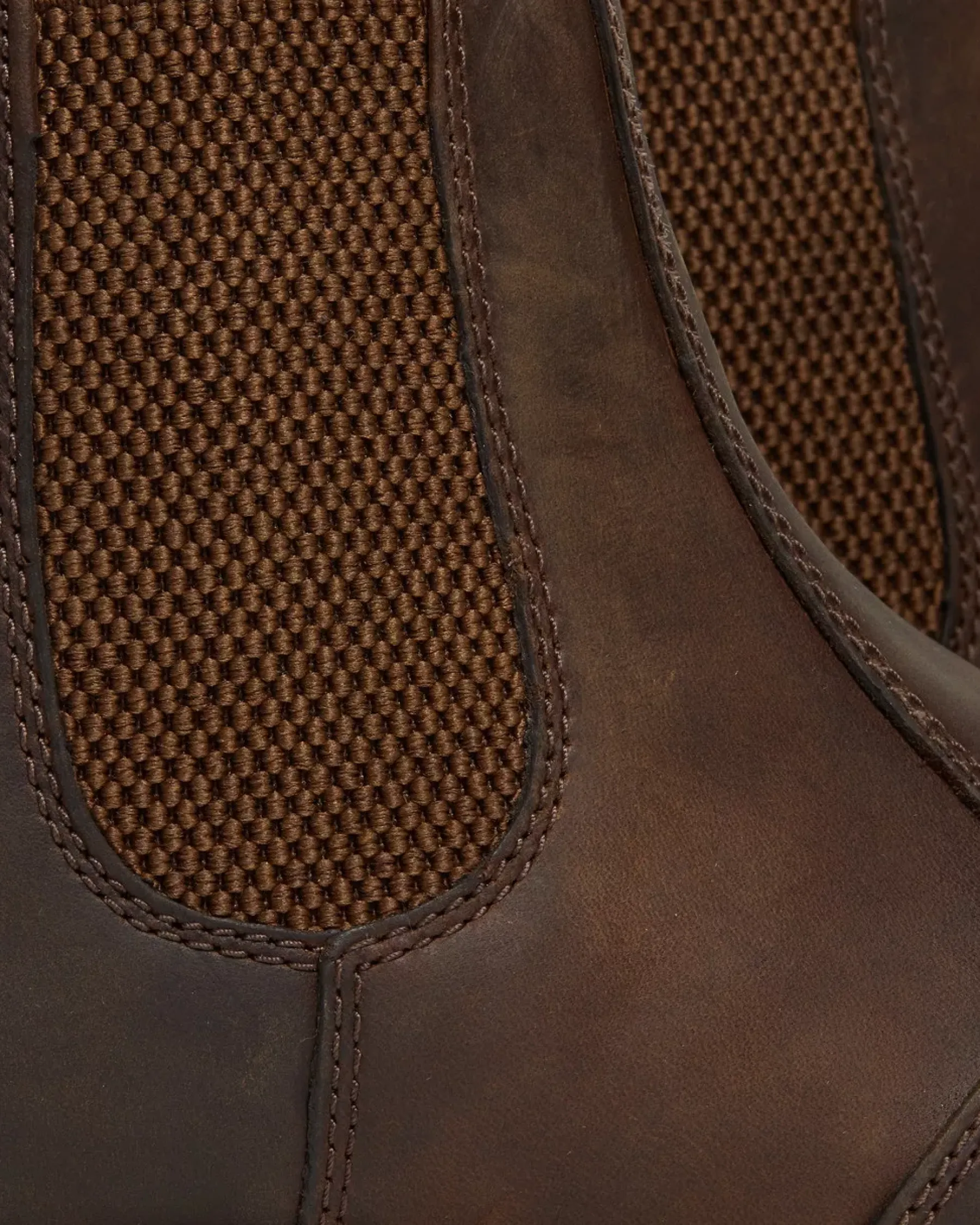 Originals|Bestsellers>Dr. Martens 2976 Crazy Horse Leather Chelsea Boots Brown — Crazy Horse