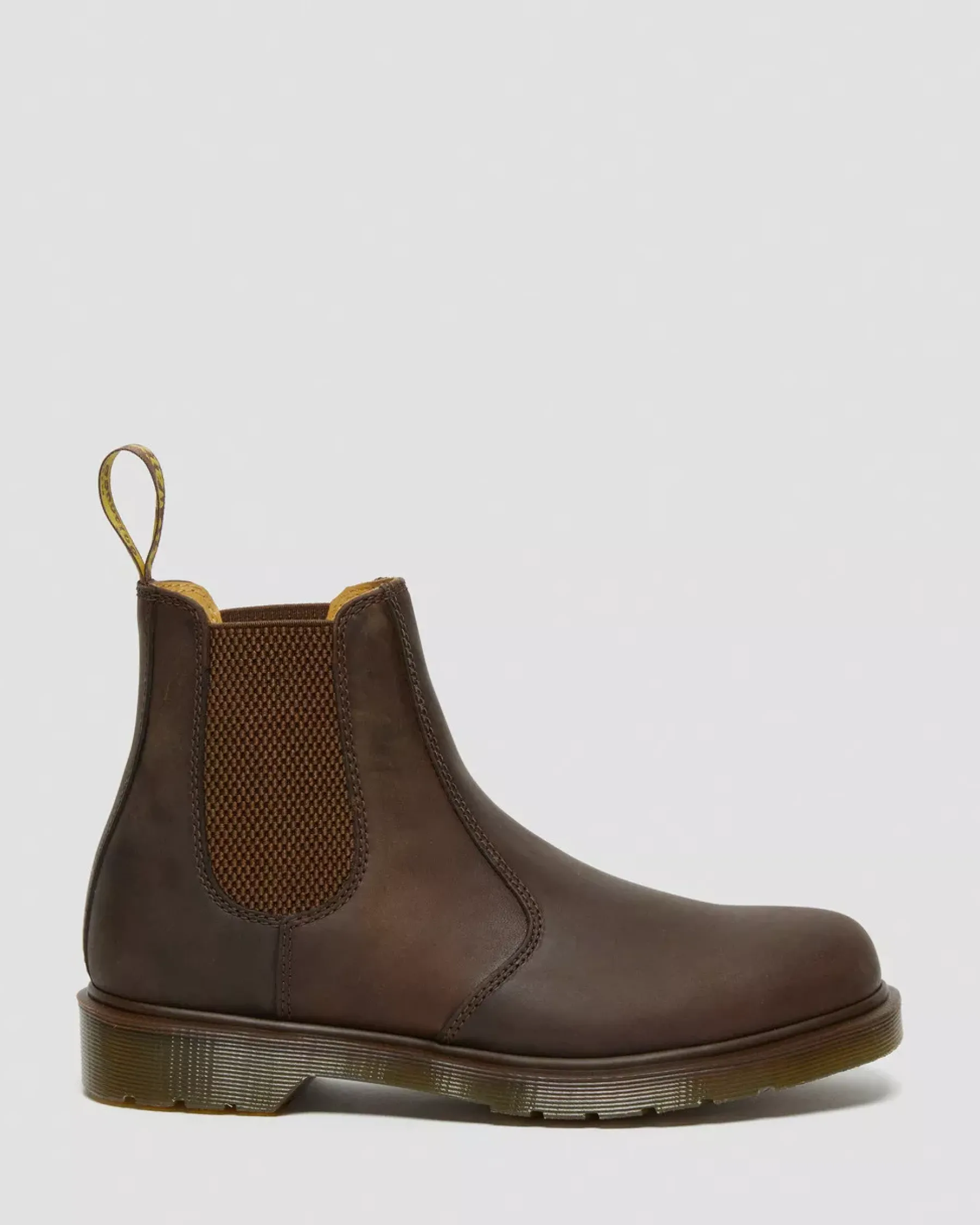 Originals|Bestsellers>Dr. Martens 2976 Crazy Horse Leather Chelsea Boots Brown — Crazy Horse