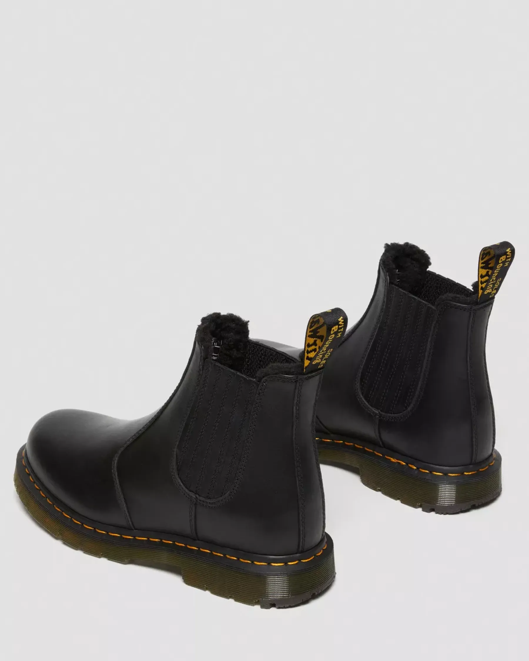 Originals|Winter Boots>Dr. Martens 2976 DM's Wintergrip Leather Chelsea Boots Black — Blizzard Wp