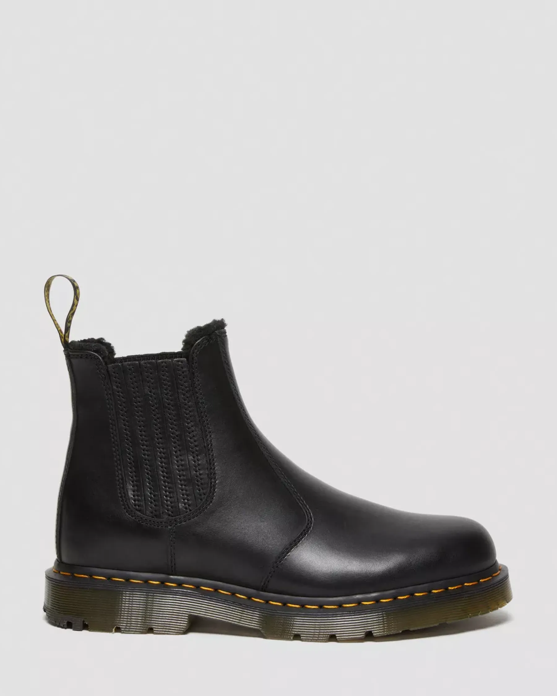 Originals|Winter Boots>Dr. Martens 2976 DM's Wintergrip Leather Chelsea Boots Black — Blizzard Wp