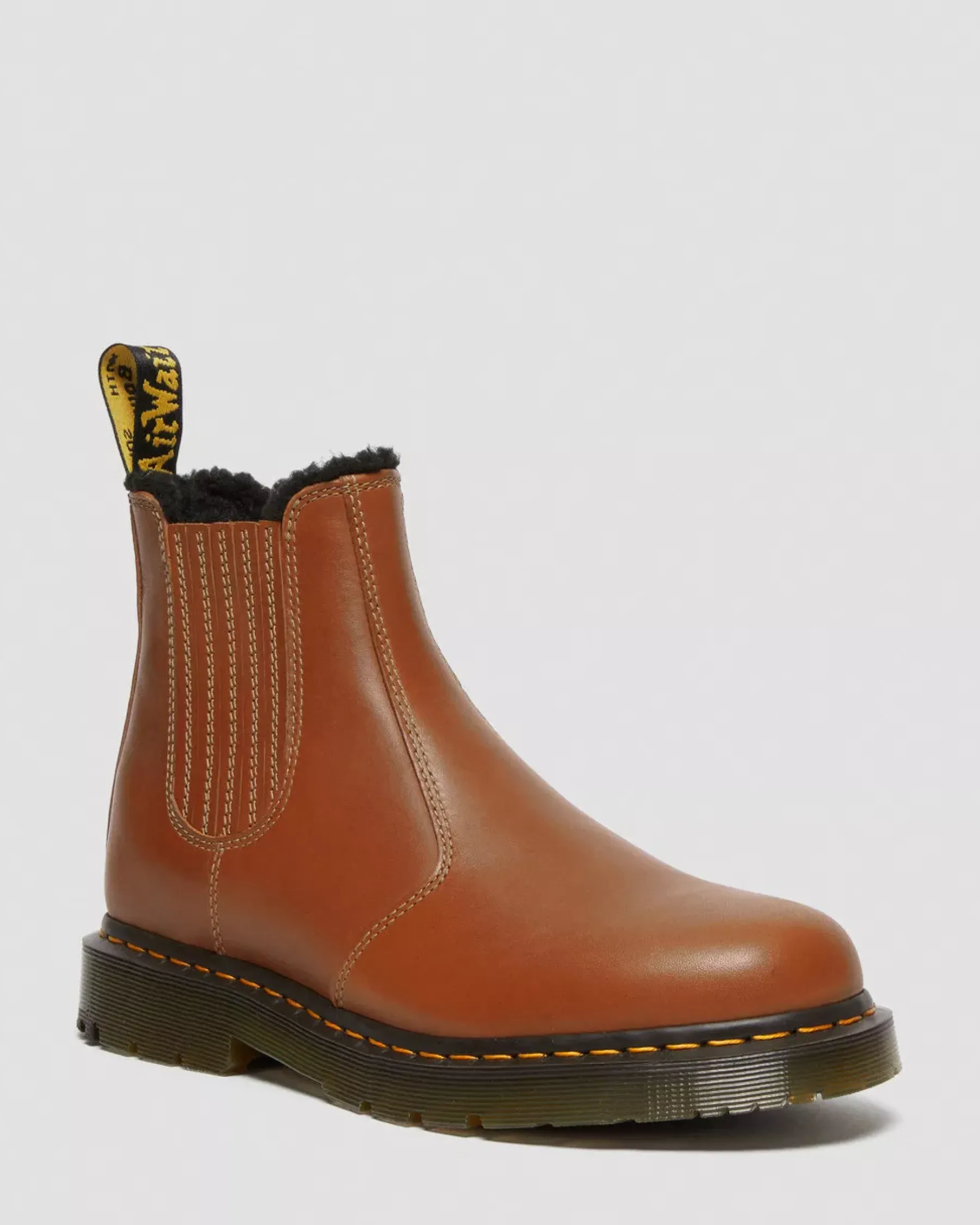 Originals|Winter Boots>Dr. Martens 2976 DM's Wintergrip Leather Chelsea Boots Tan — Blizzard Wp