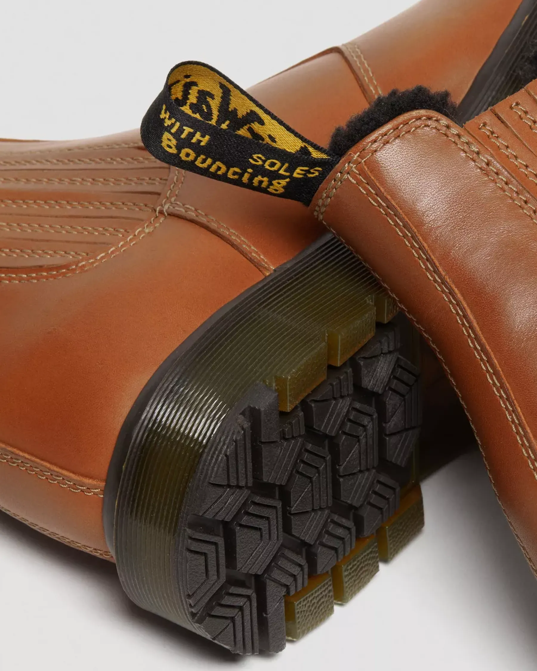 Originals|Winter Boots>Dr. Martens 2976 DM's Wintergrip Leather Chelsea Boots Tan — Blizzard Wp