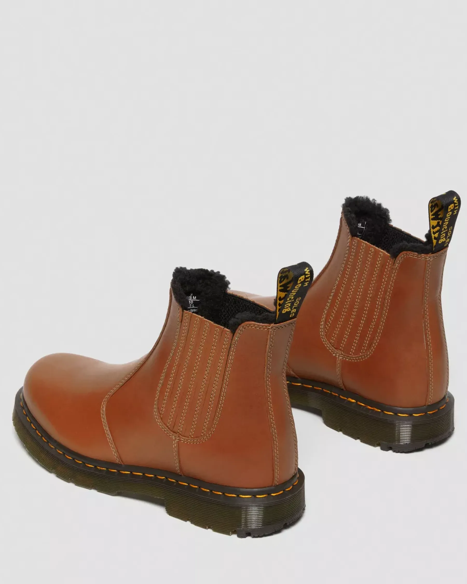 Originals|Winter Boots>Dr. Martens 2976 DM's Wintergrip Leather Chelsea Boots Tan — Blizzard Wp