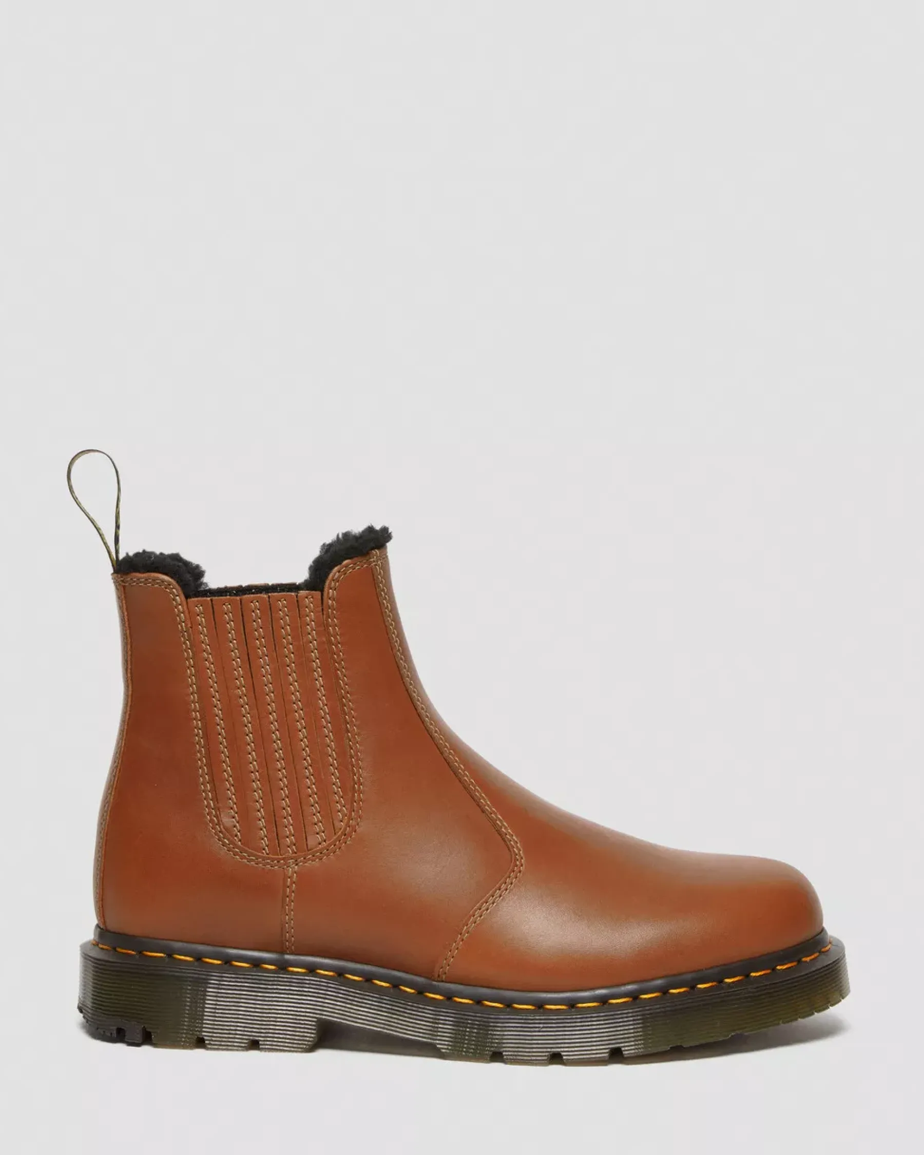 Originals|Winter Boots>Dr. Martens 2976 DM's Wintergrip Leather Chelsea Boots Tan — Blizzard Wp