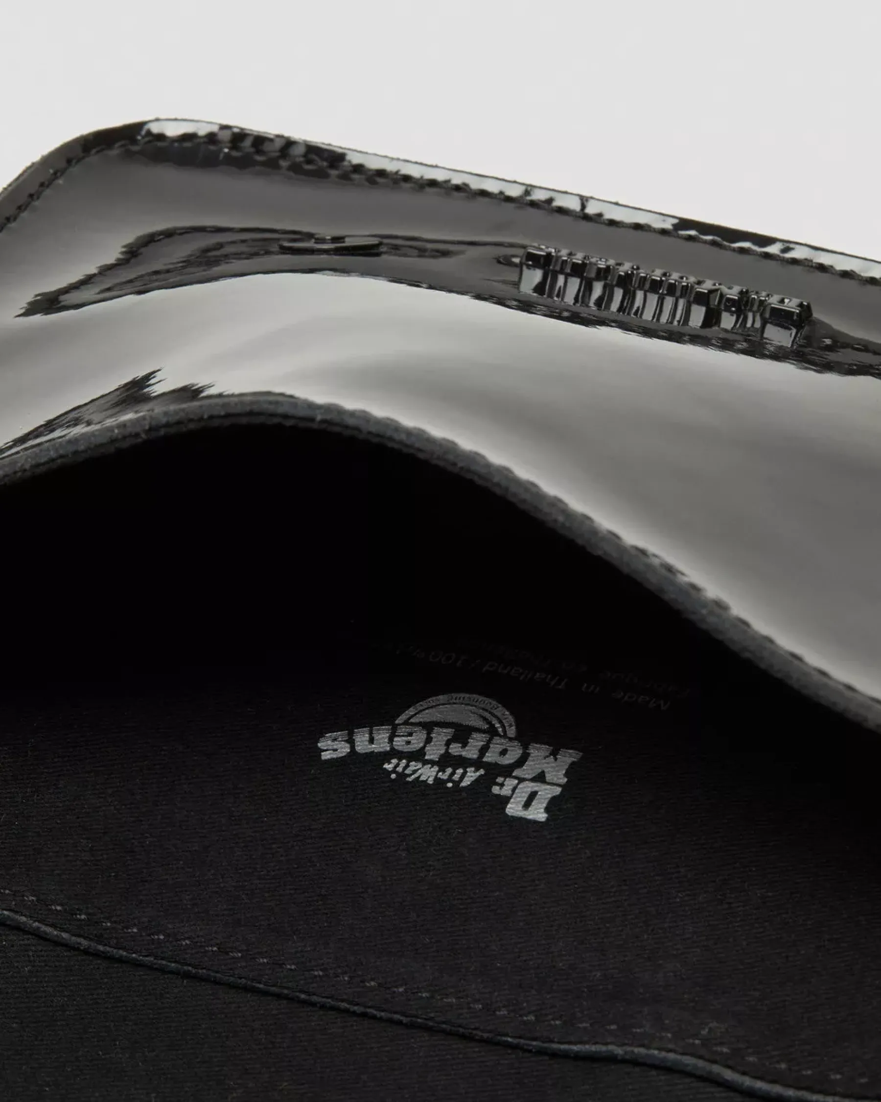 Accessories|Bags>Dr. Martens 7 inch Patent Leather Crossbody Bag Black — Patent Leather