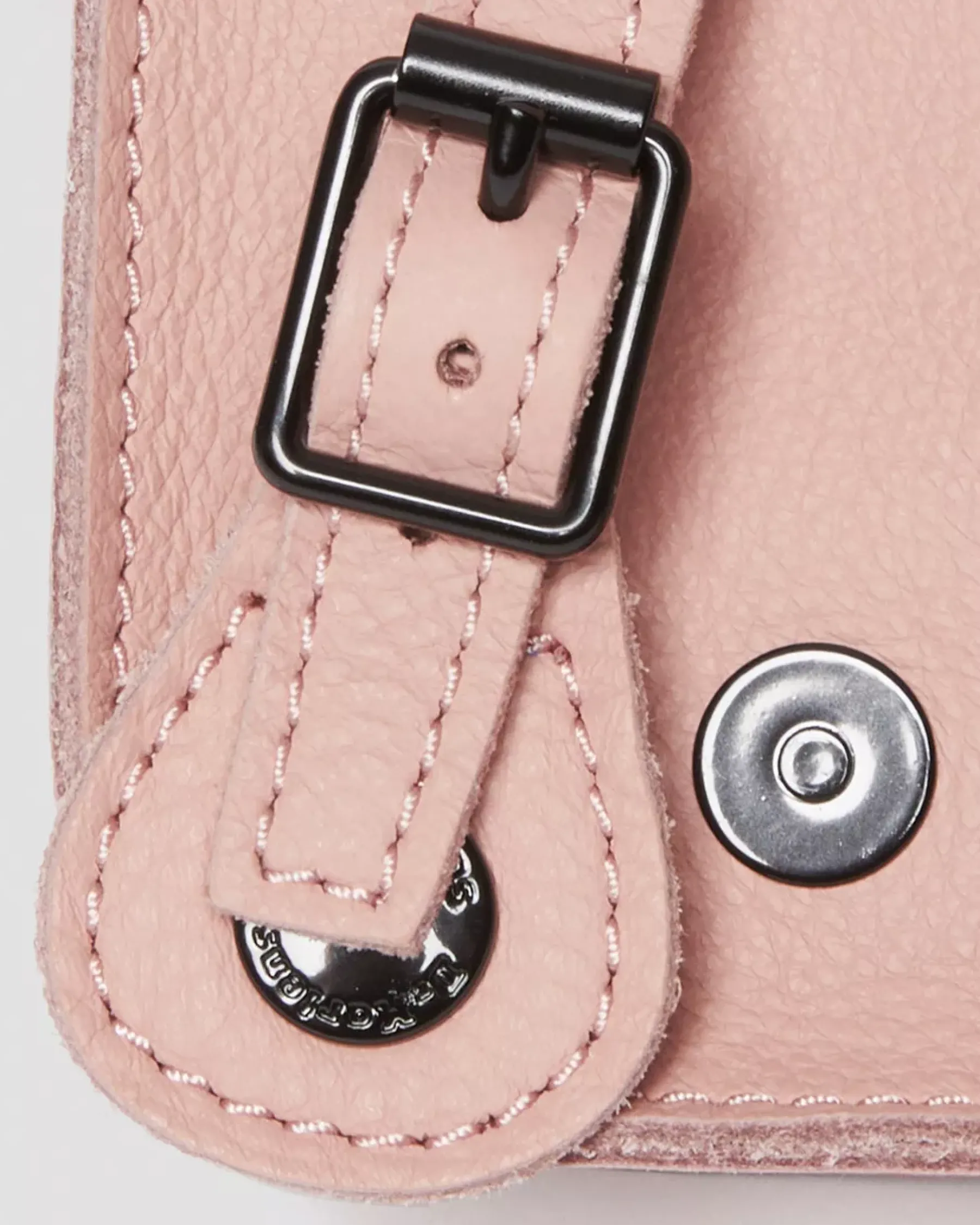 Accessories|Bags>Dr. Martens 7 Inch Pisa Leather Crossbody Bag Peach Beige — Pisa