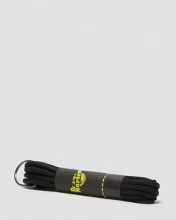 Laces|Accessories>Dr. Martens 47 Inch Round Shoe Laces (6-7 Eye) Black — Polyester