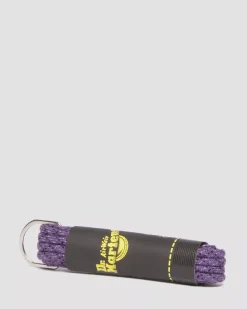 Laces|Accessories>Dr. Martens 55 Inch Round Shoe Laces (8-10 Eye) RICH PURPLE — Polyester