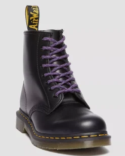 Laces|Accessories>Dr. Martens 55 Inch Round Shoe Laces (8-10 Eye) RICH PURPLE — Polyester