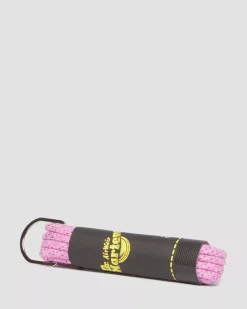 Laces|Accessories>Dr. Martens 55 Inch Round Shoe Laces (8-10 Eye) THRIFT PINK — Polyester