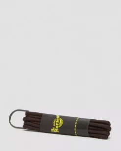 Laces|Accessories>Dr. Martens 26 Inch Round Shoe Laces (3-Eye) Brown — Cotton