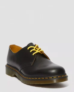 Laces|Accessories>Dr. Martens 26 Inch Round Shoe Laces (3-Eye) Yellow — Cotton