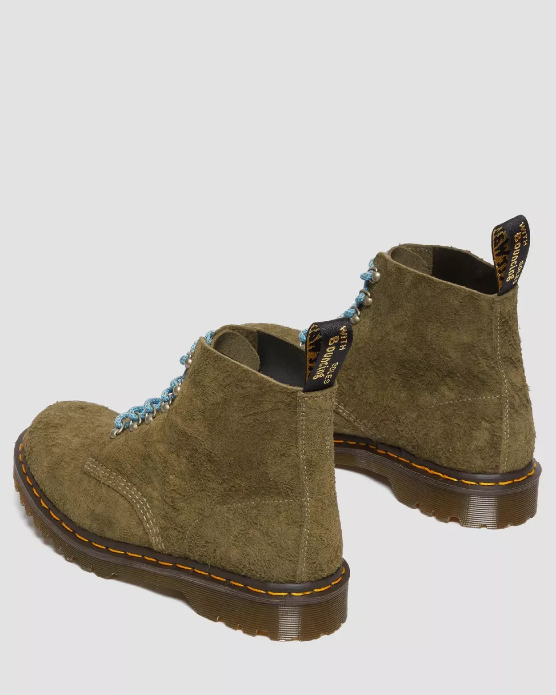 Sale|Originals>Dr. Martens 101 Made in England Hardware Suede Ankle Boots OLIVE