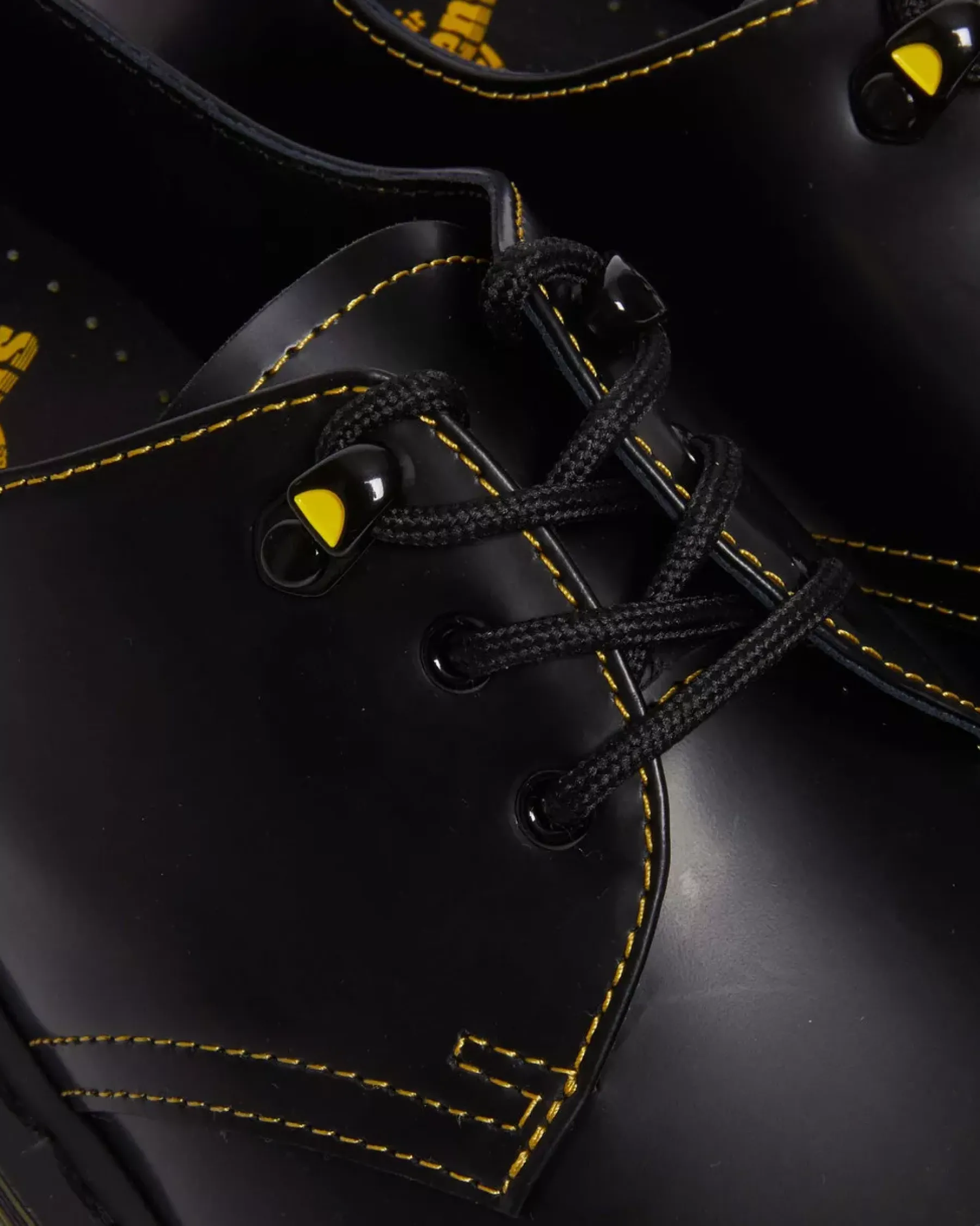 Sale|Originals>Dr. Martens 1461 Marbled Sole Leather Oxford Shoes Black — Smooth Leather