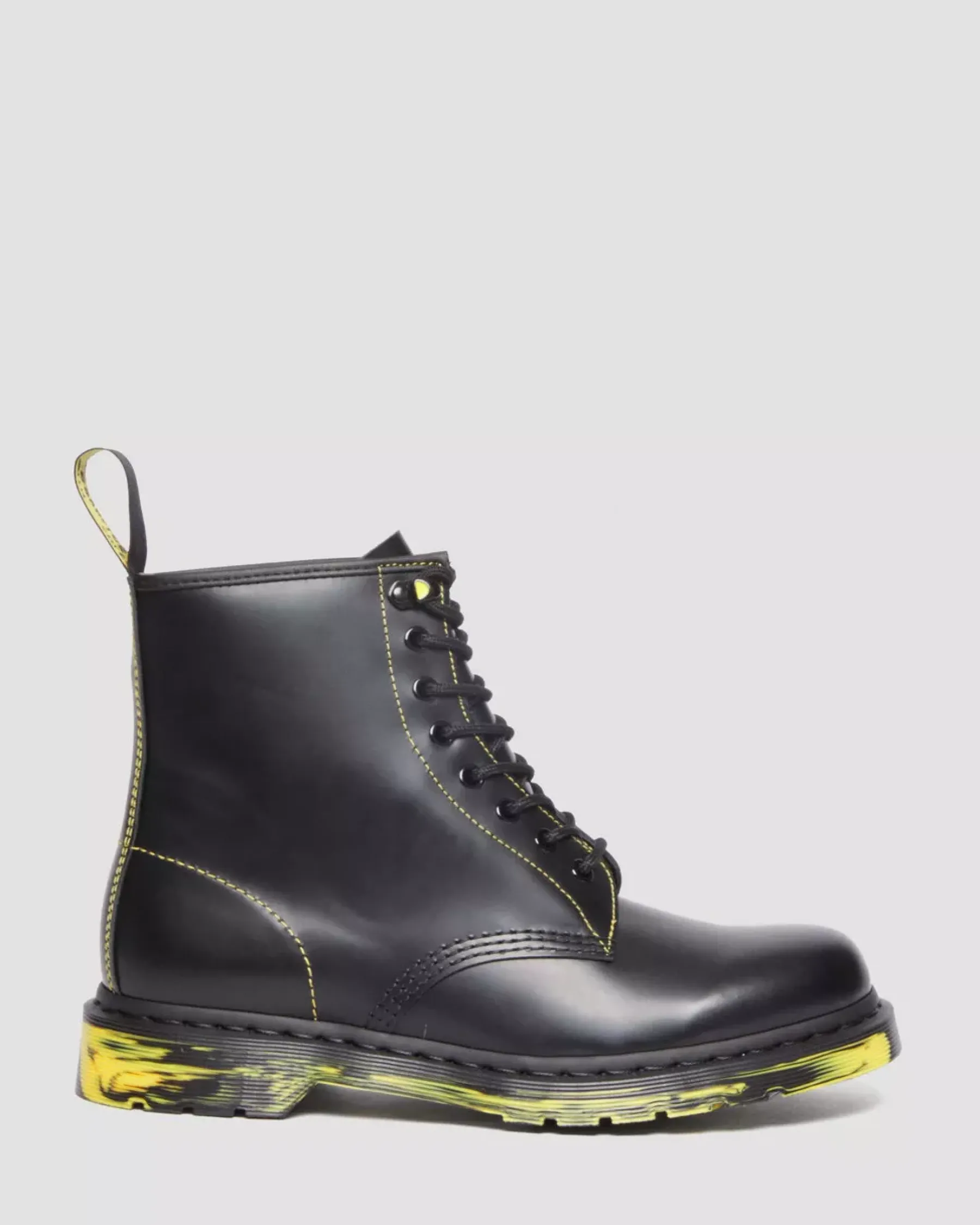 Sale|Originals>Dr. Martens 1460 Marbled Sole Smooth Leather Lace Up Boots Black — Smooth Leather
