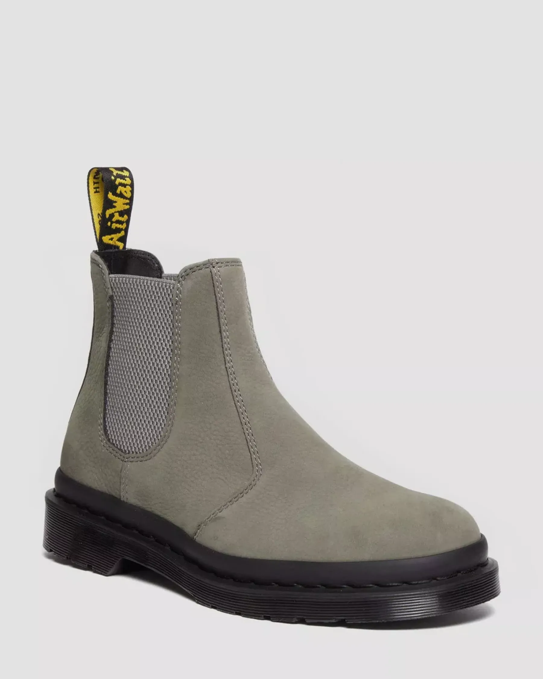 Sale|Originals>Dr. Martens 2976 Milled Nubuck Chelsea Boots NICKEL GREY — Milled Nubuck Wp