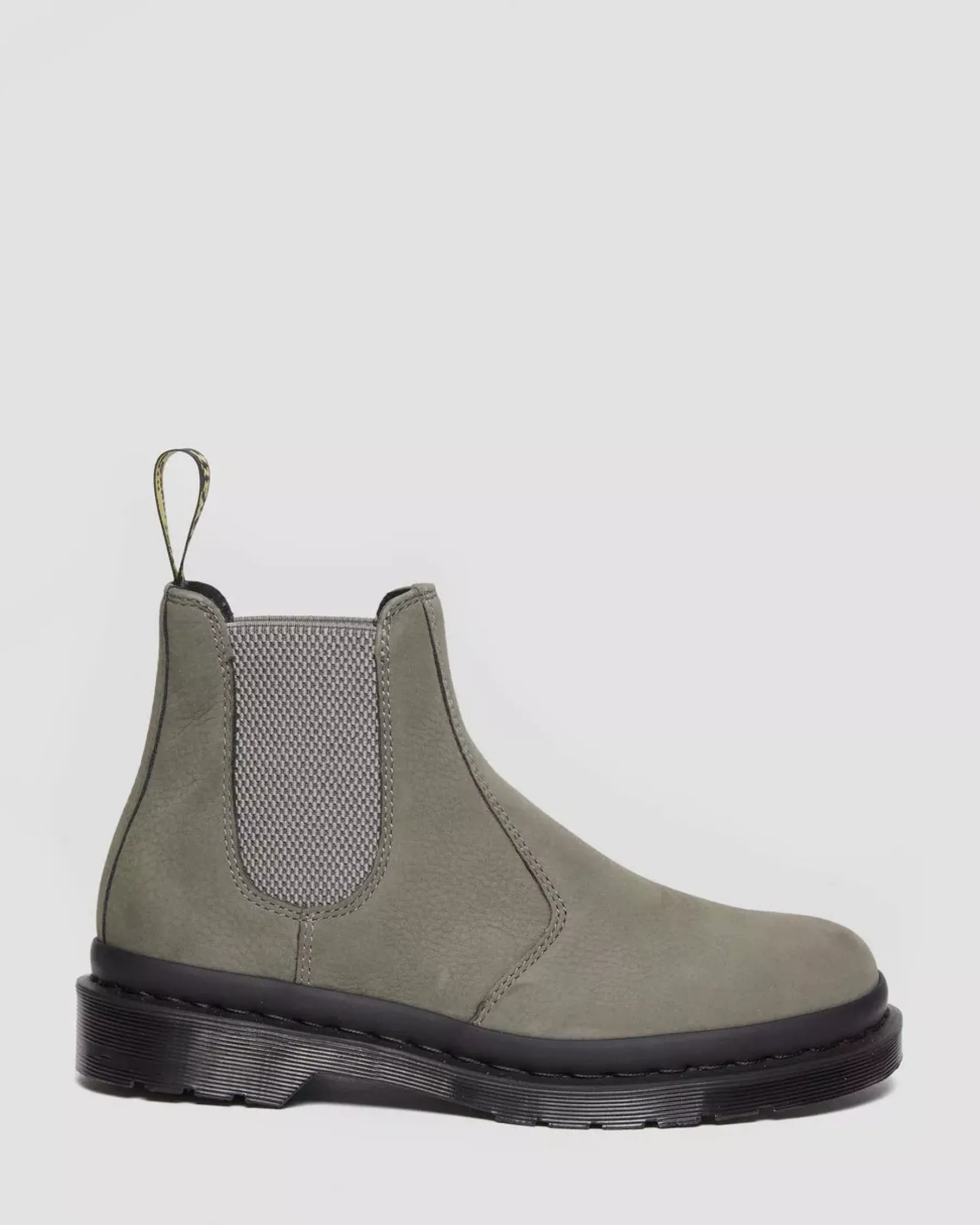 Sale|Originals>Dr. Martens 2976 Milled Nubuck Chelsea Boots NICKEL GREY — Milled Nubuck Wp