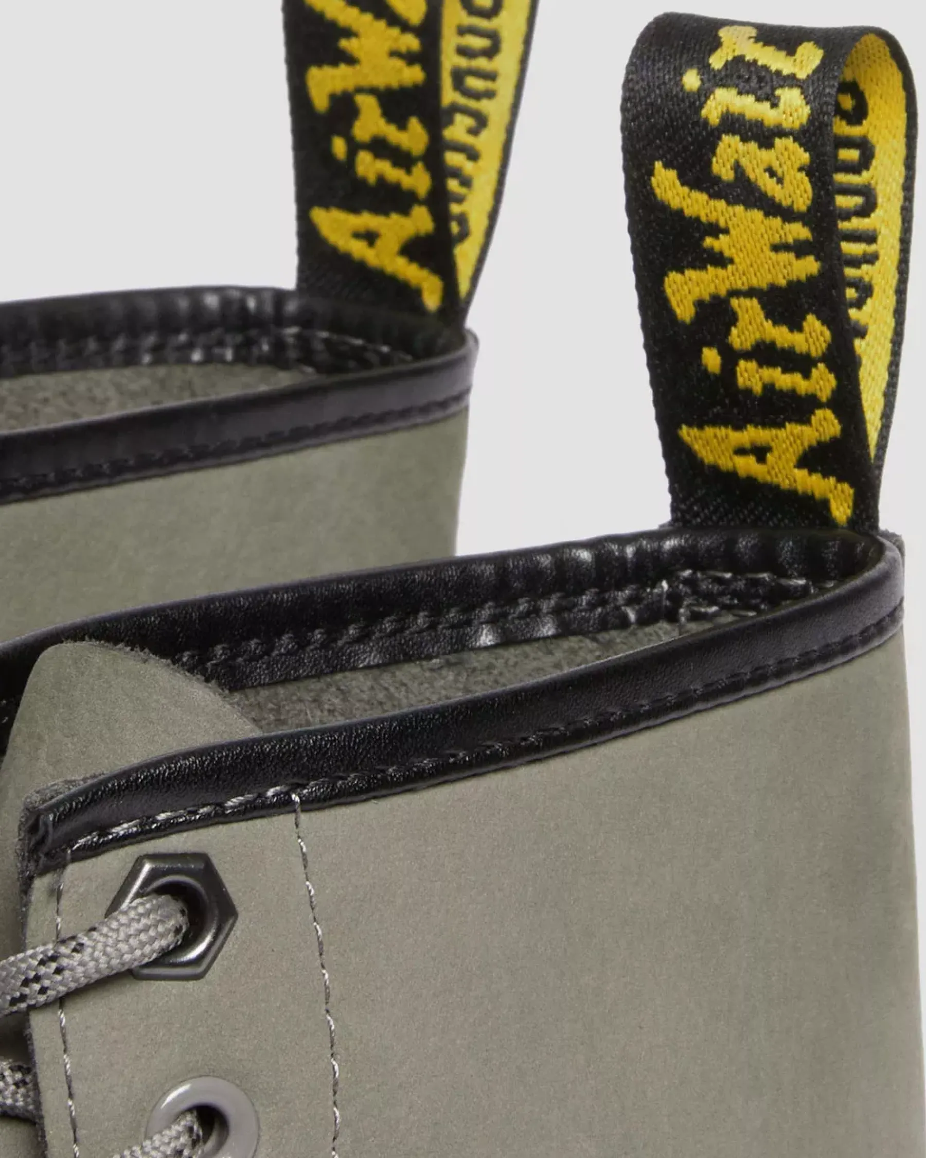 Sale|Originals>Dr. Martens 1460 Milled Nubuck Leather Lace Up Boots NICKEL GREY — Milled Nubuck Wp