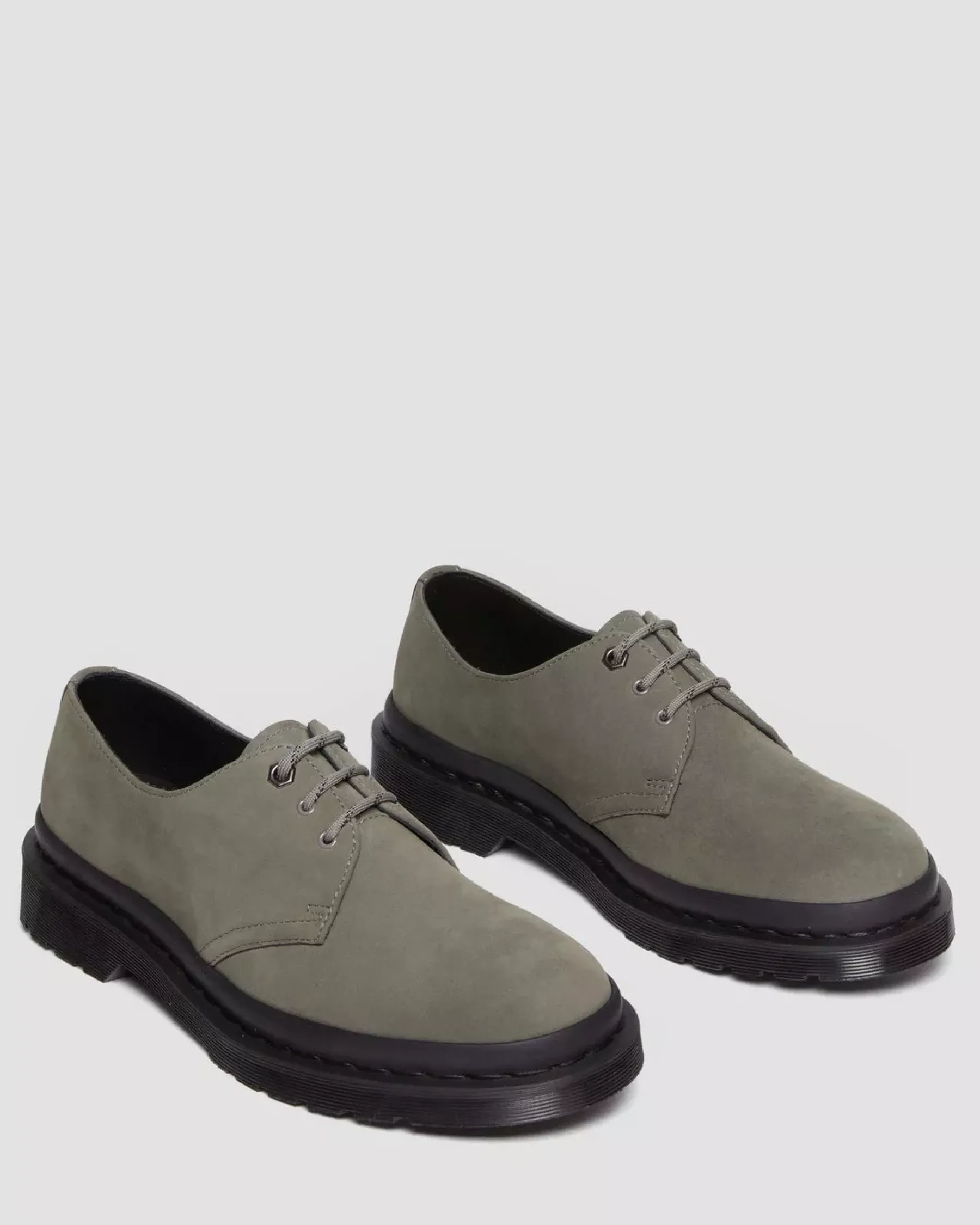 Sale|Originals>Dr. Martens 1461 Milled Nubuck Oxford Shoes NICKEL GREY — Milled Nubuck Wp