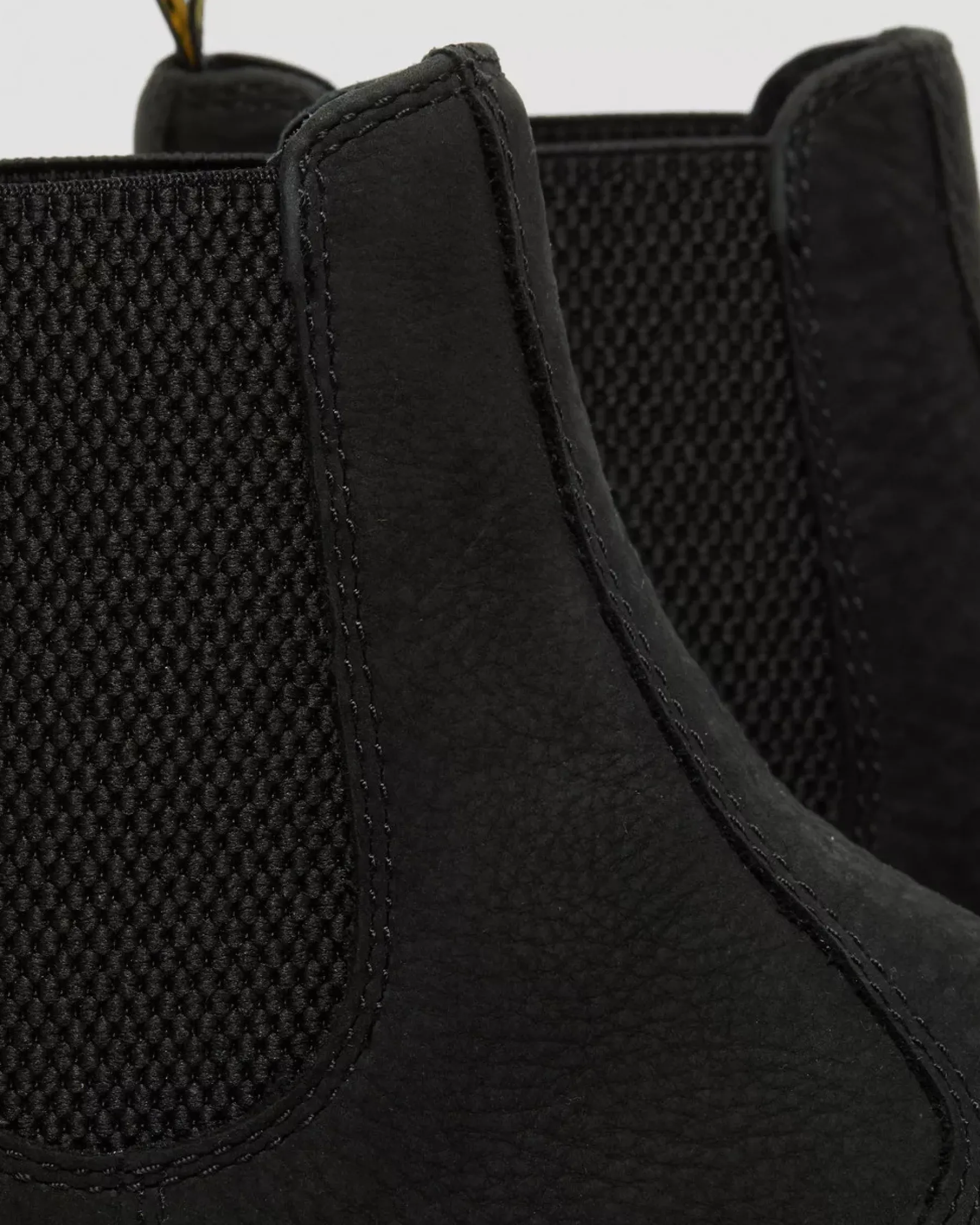 Sale|Originals>Dr. Martens 2976 Mono Milled Nubuck Leather Chelsea Boots Black — Milled Nubuck Wp