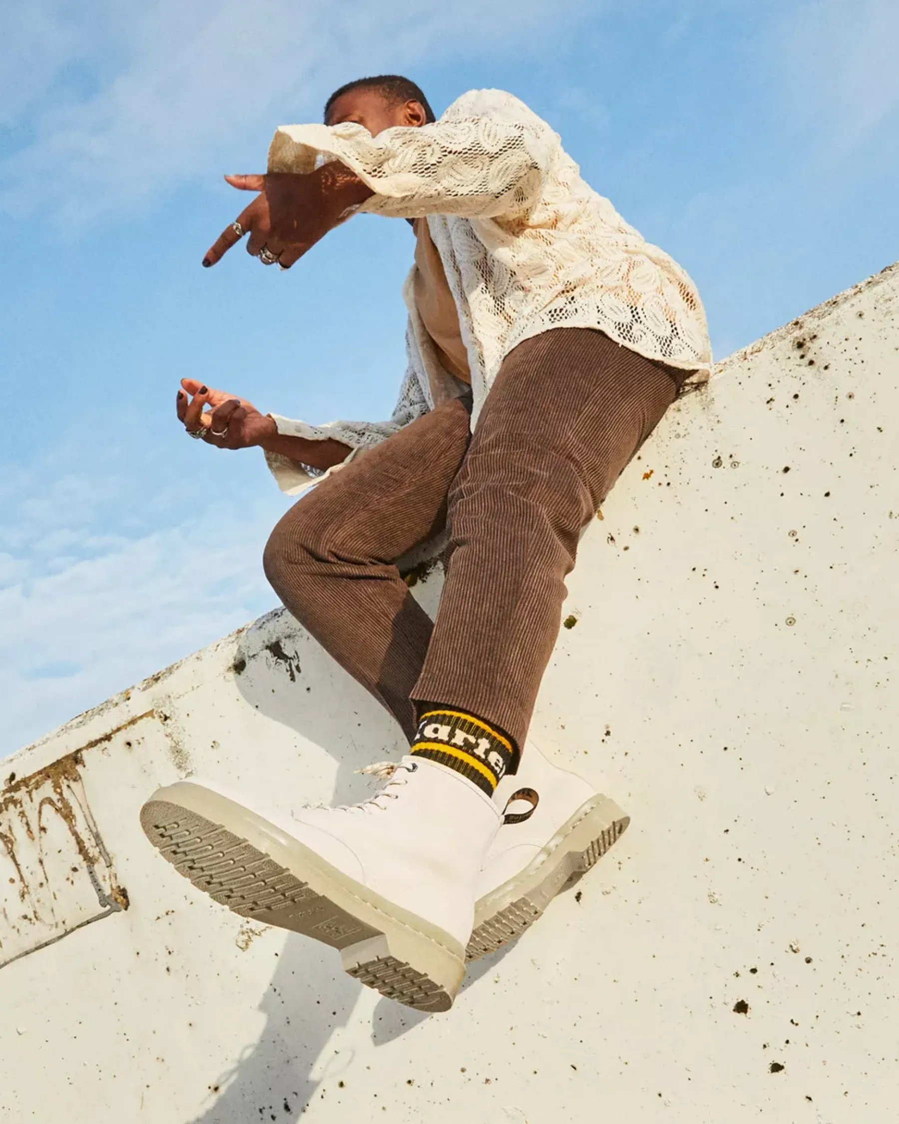 Sale|Originals>Dr. Martens 1460 Mono Milled Nubuck Leather Lace Up Boots Parchment Beige — Milled Nubuck Wp