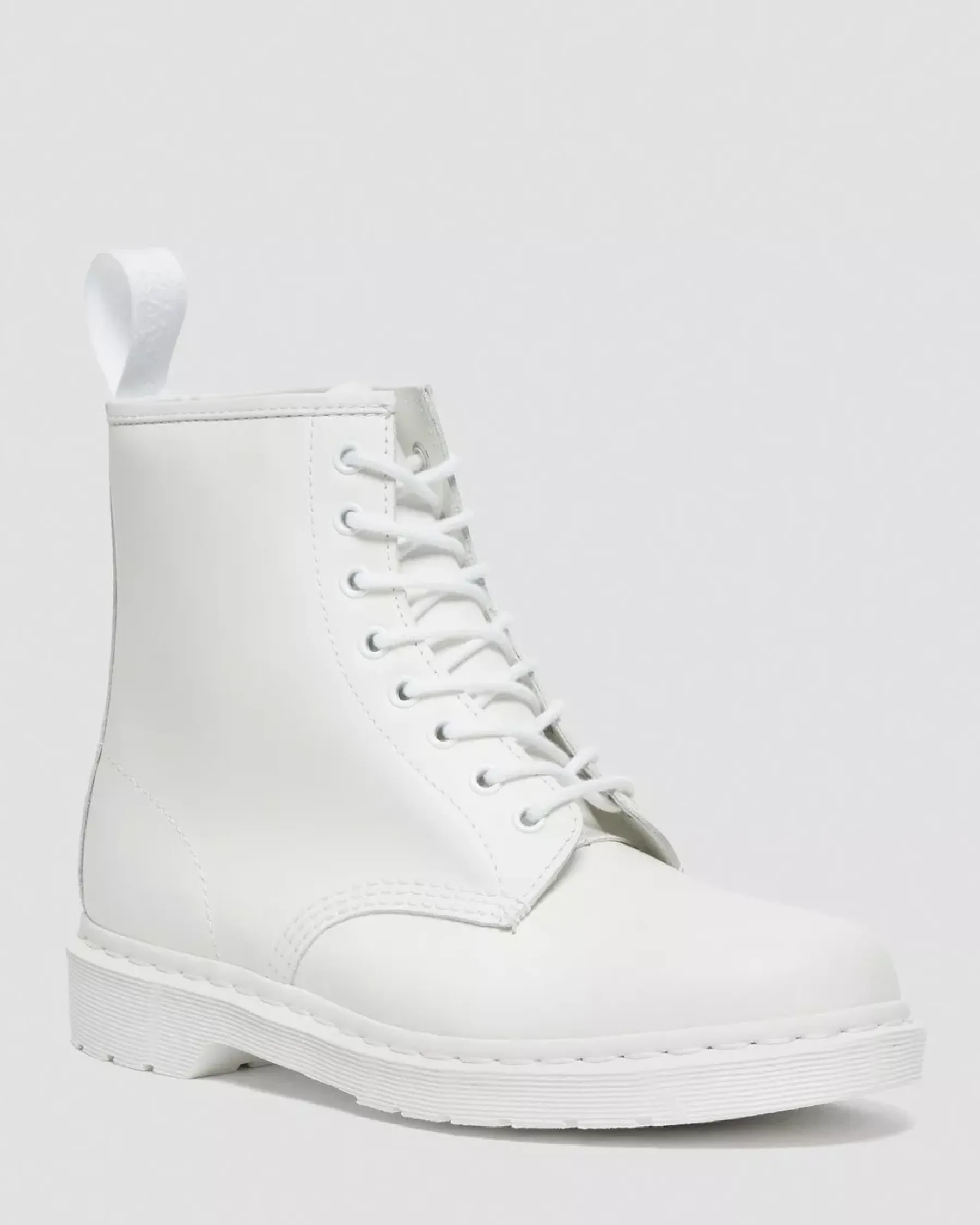 Sale|Originals>Dr. Martens 1460 Mono Smooth Leather Lace Up Boots White — Smooth Leather
