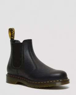 Originals|Chelsea Boots>Dr. Martens 2976 Nappa Leather Chelsea Boots Black — Nappa Leather