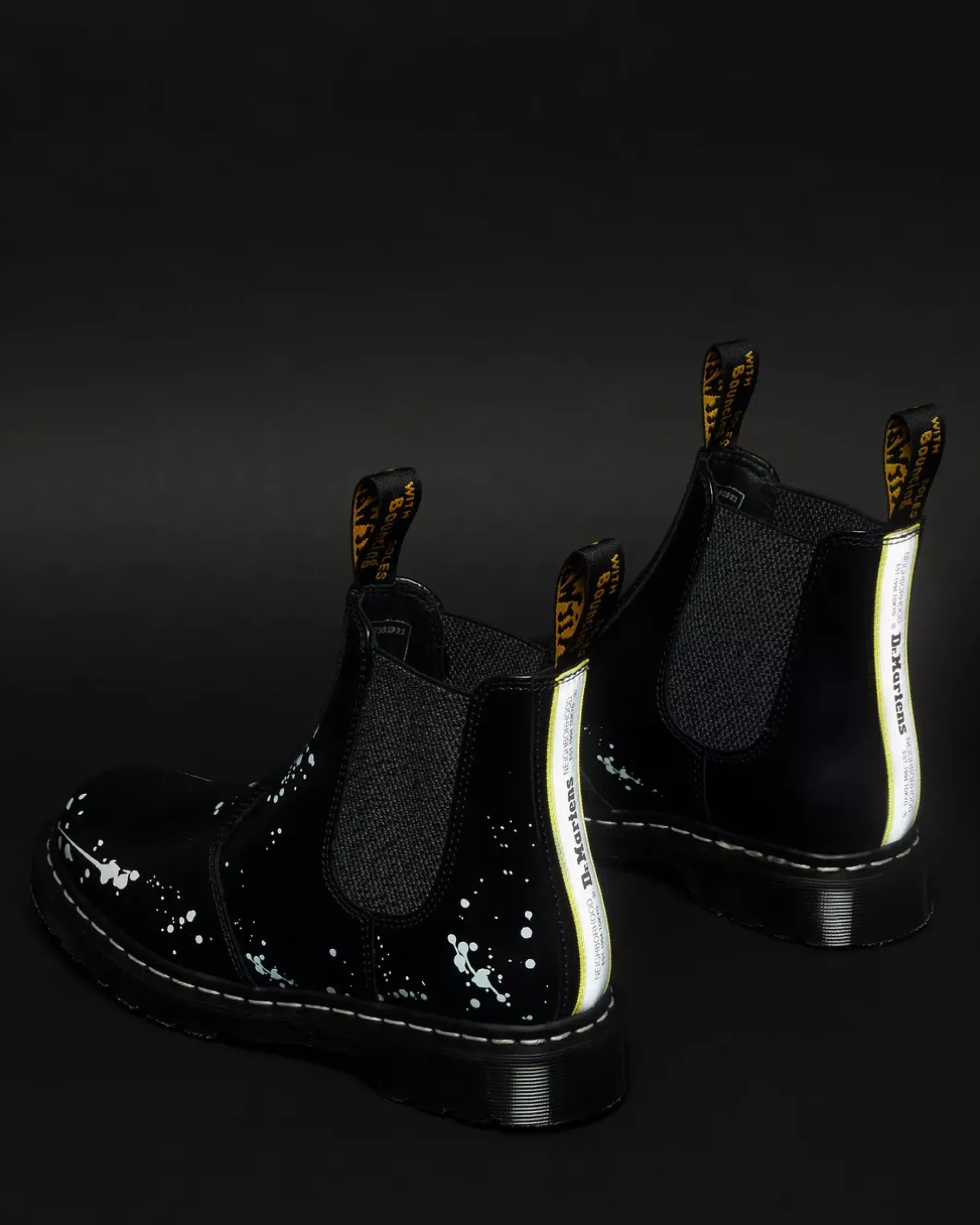 Sale|Originals>Dr. Martens 2976 Neighborhood Smooth Leather Chelsea Boots Black — Smooth Leather