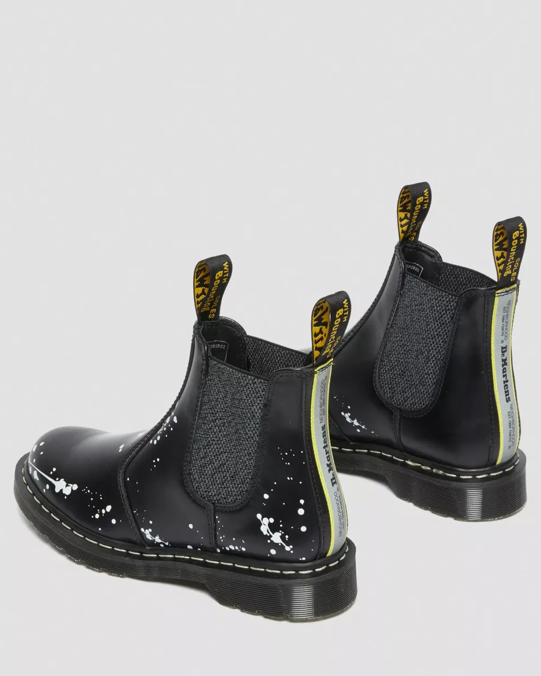 Sale|Originals>Dr. Martens 2976 Neighborhood Smooth Leather Chelsea Boots Black — Smooth Leather