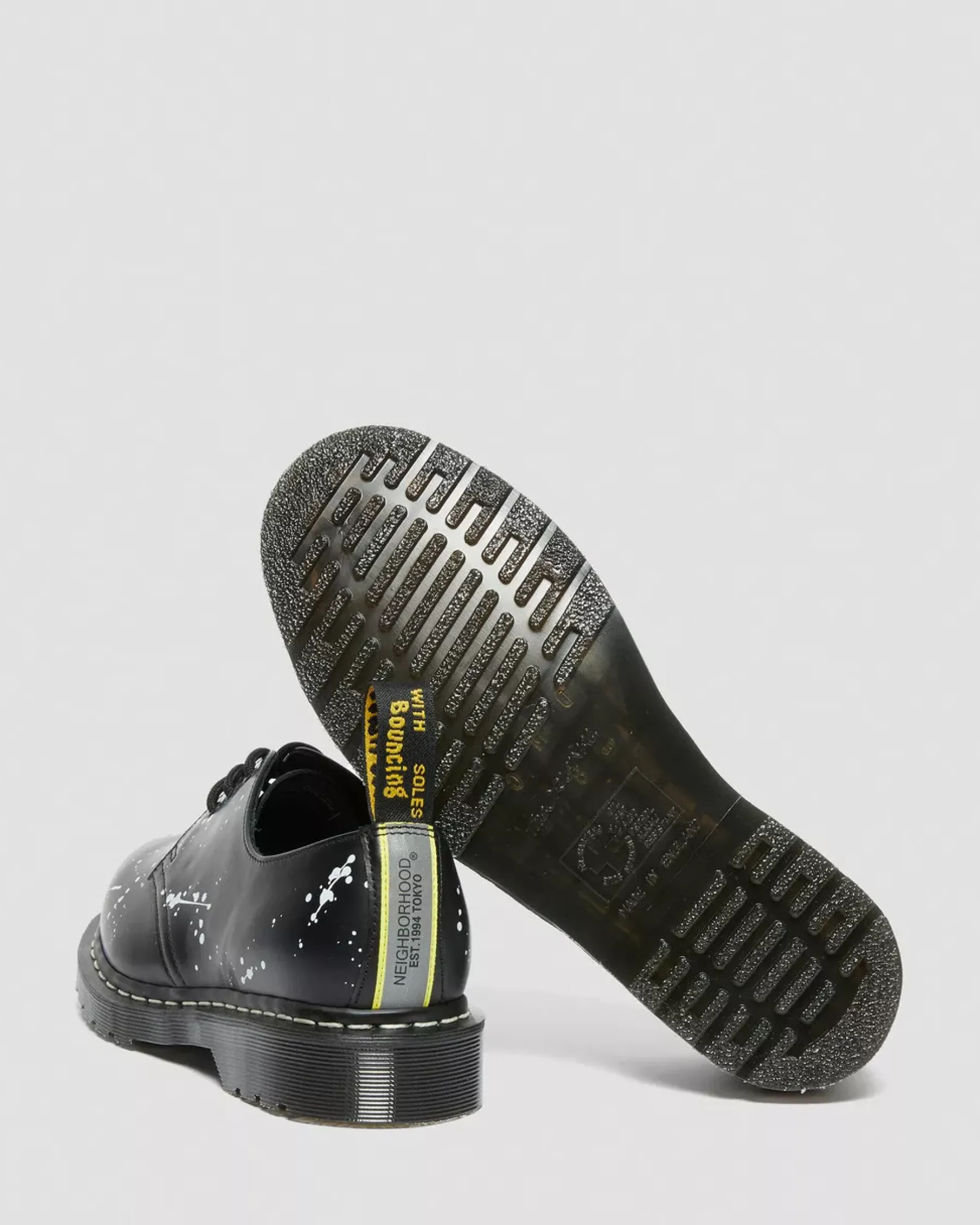 Sale|Originals>Dr. Martens 1461 Neighborhood Smooth Leather Oxford Shoes Black — Smooth Leather