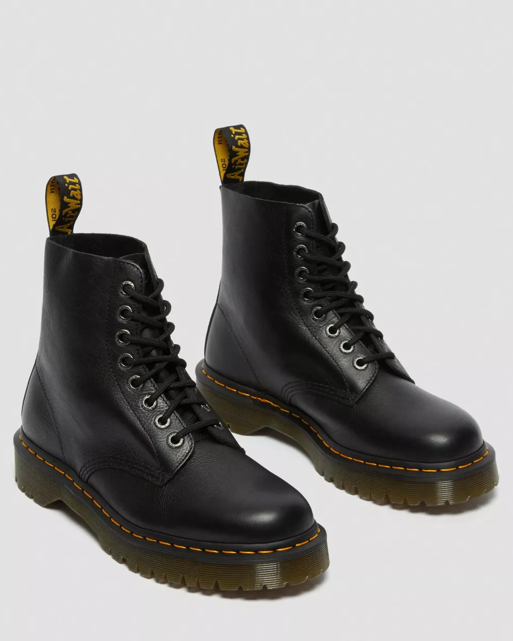 Originals|Platform Boots>Dr. Martens 1460 Pascal Bex Pisa Leather Lace Up Boots Black — Pisa
