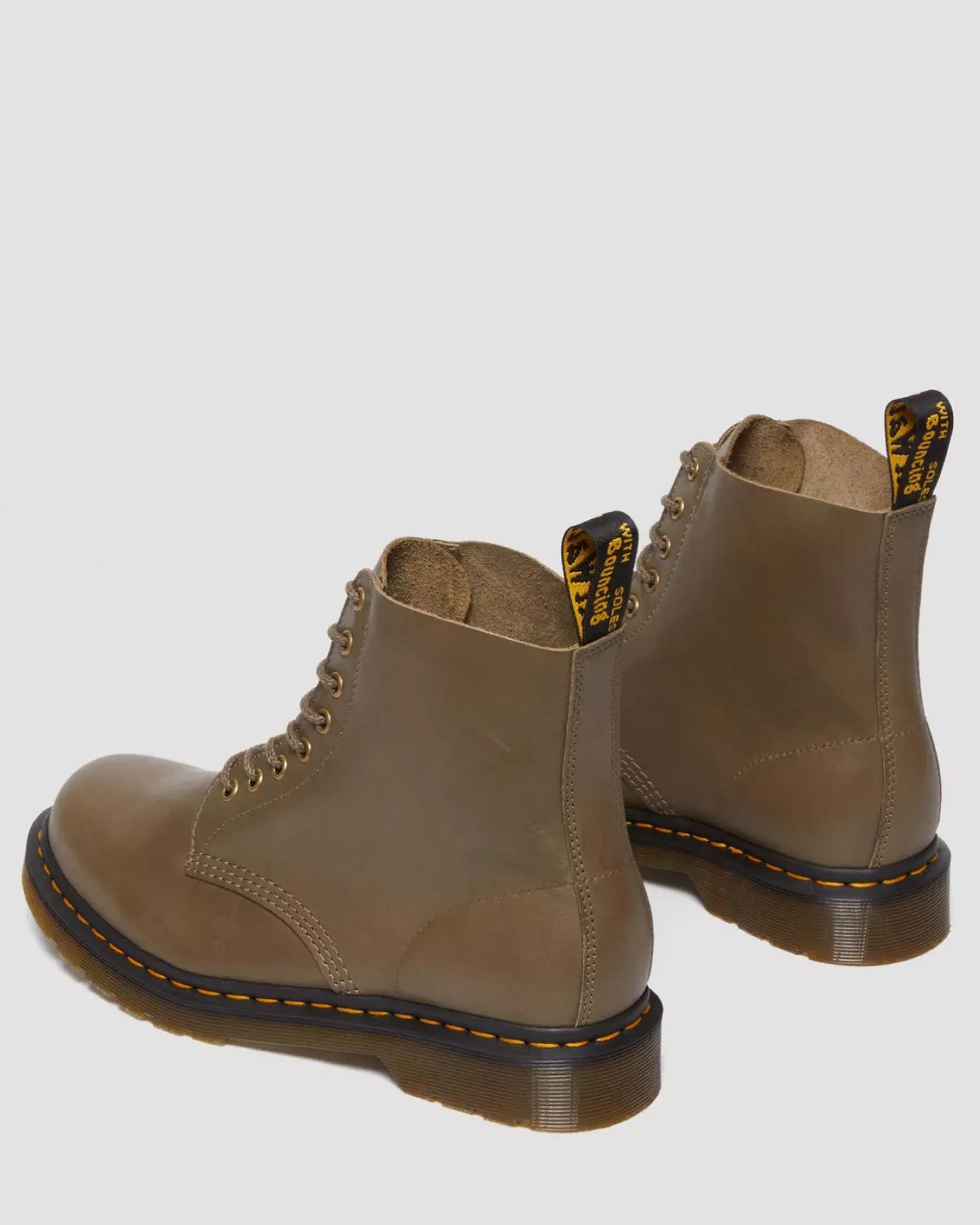 Sale|Originals>Dr. Martens 1460 Pascal Carrara Leather Lace Up Boots Olive — Carrara