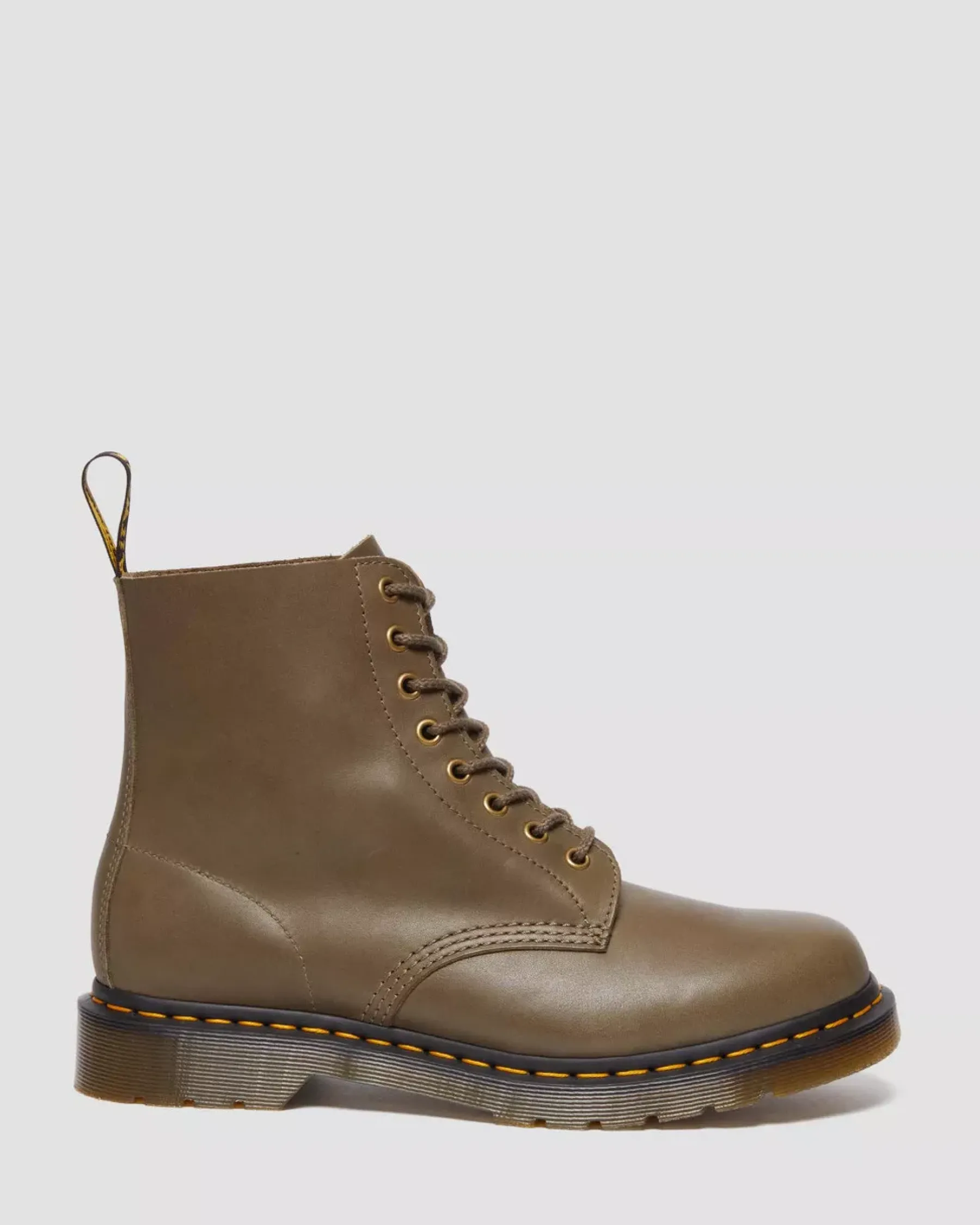 Sale|Originals>Dr. Martens 1460 Pascal Carrara Leather Lace Up Boots Olive — Carrara