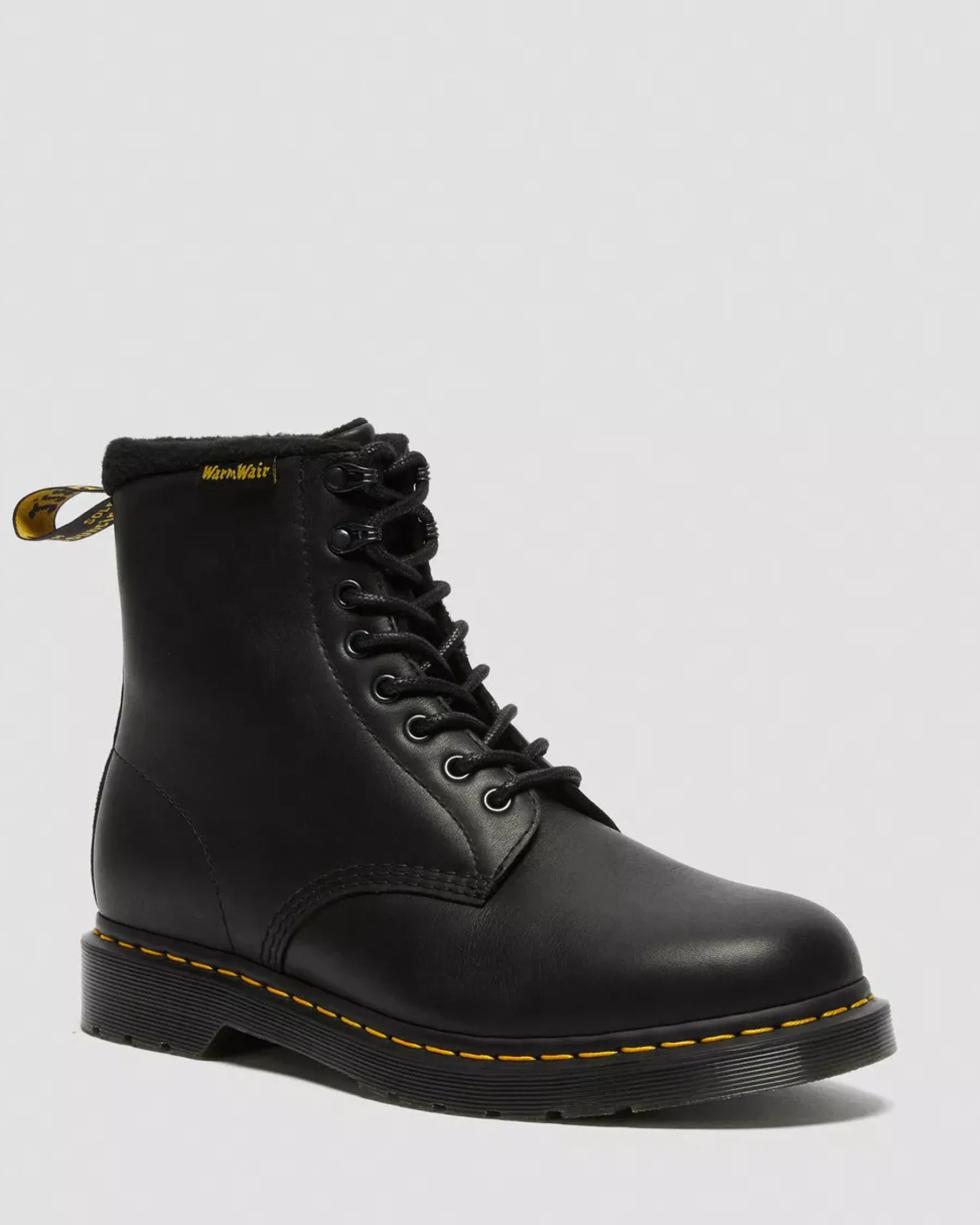 Originals|Winter Boots>Dr. Martens 1460 Pascal Warmwair Leather Lace Up Boots Black — Valor Wp