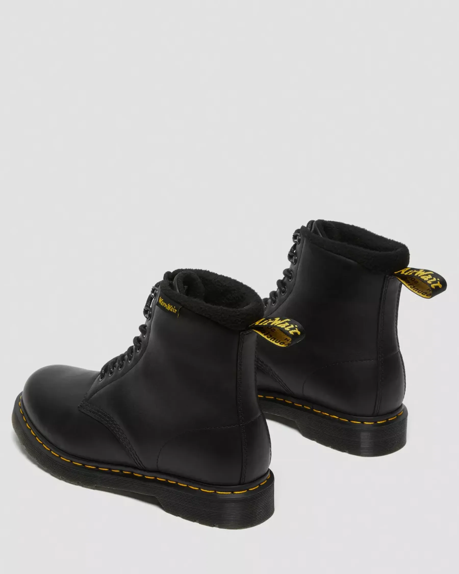 Originals|Winter Boots>Dr. Martens 1460 Pascal Warmwair Leather Lace Up Boots Black — Valor Wp