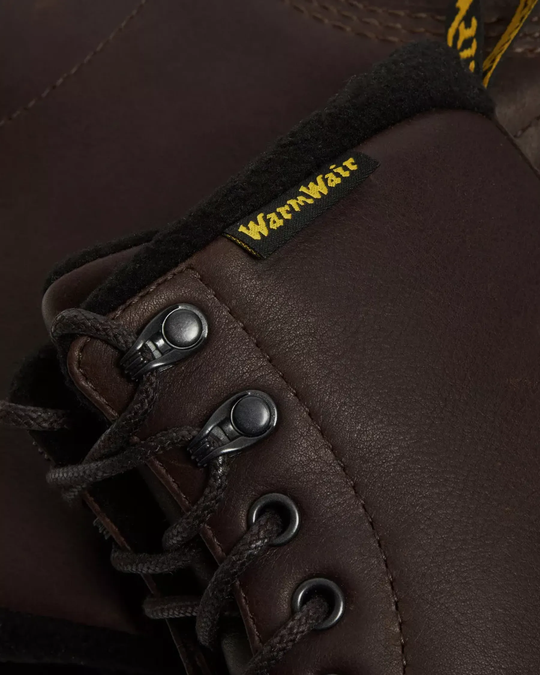 Winter Boots|Ankle Boots>Dr. Martens 1460 Pascal Warmwair Leather Lace Up Boots Dark Brown — Valor Wp