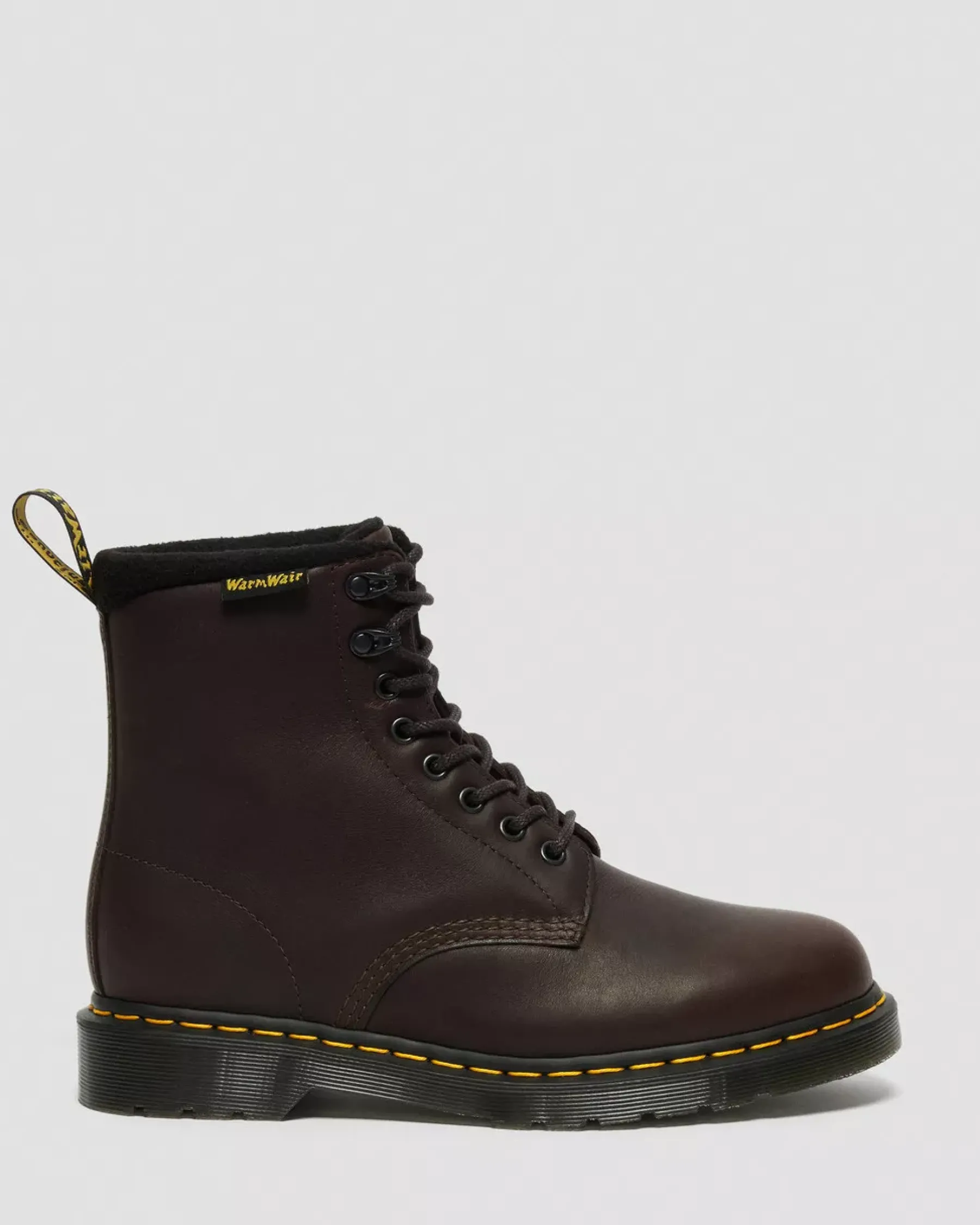 Winter Boots|Ankle Boots>Dr. Martens 1460 Pascal Warmwair Leather Lace Up Boots Dark Brown — Valor Wp