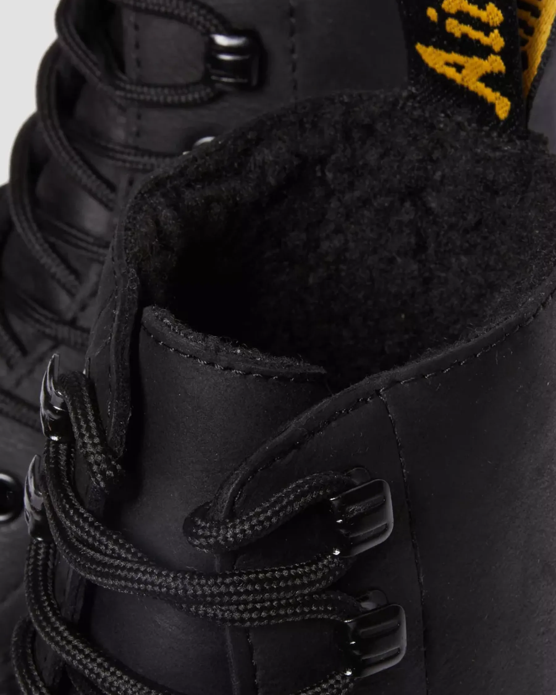 Originals|Ankle Boots>Dr. Martens 1460 Pascal Wintergrip Outlaw Leather Lace Up Boots BLACK — Outlaw