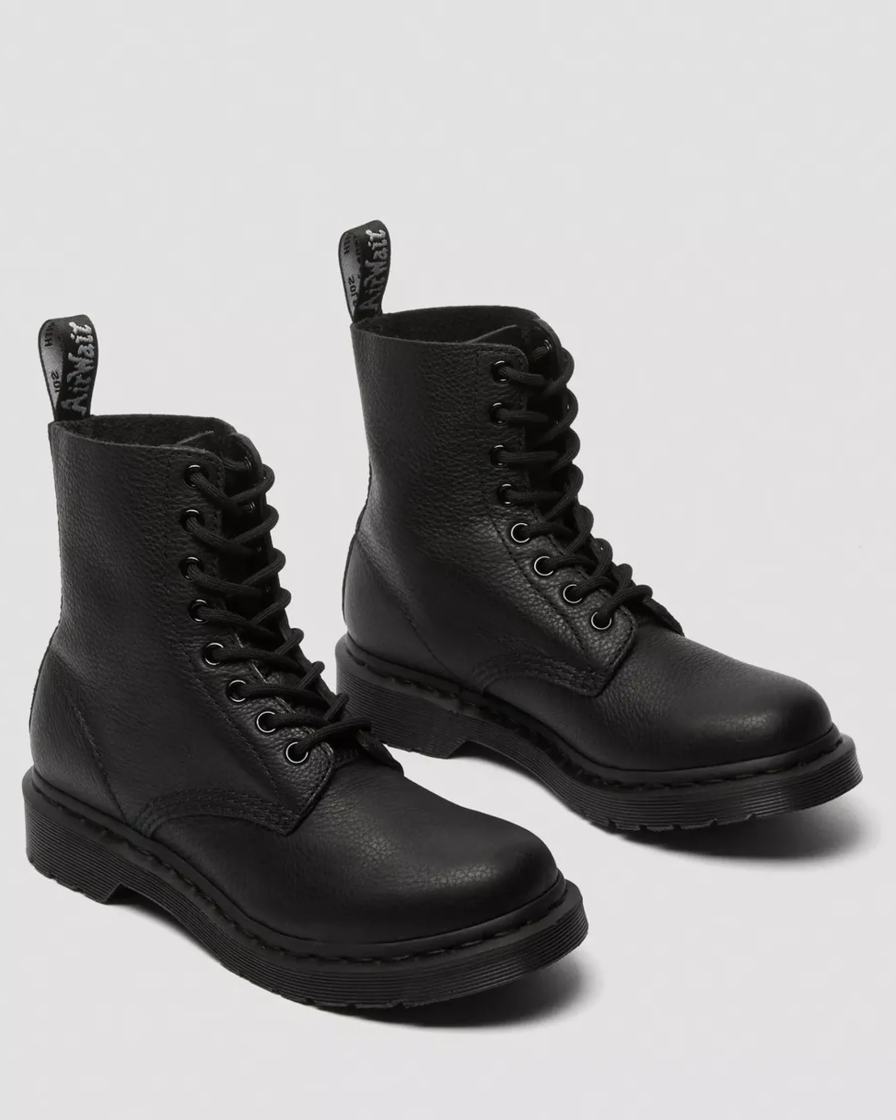 Originals|Ankle Boots>Dr. Martens 1460 Pascal Women's Mono Lace Up Boots Black — Virginia