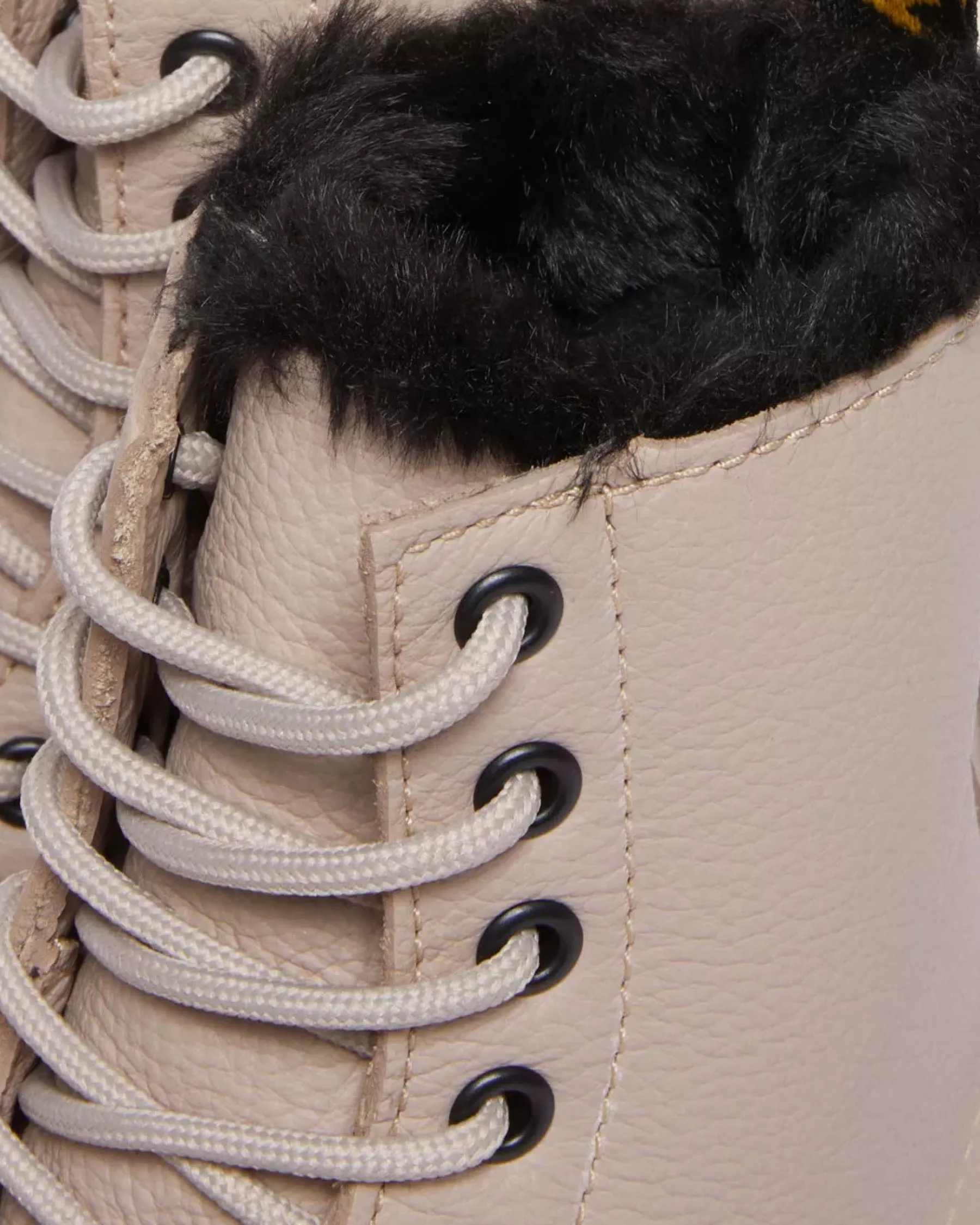 Sale|Originals>Dr. Martens 1460 Serena Faux Fur Lined Virginia Lace Up Boots VINTAGE TAUPE — Virginia